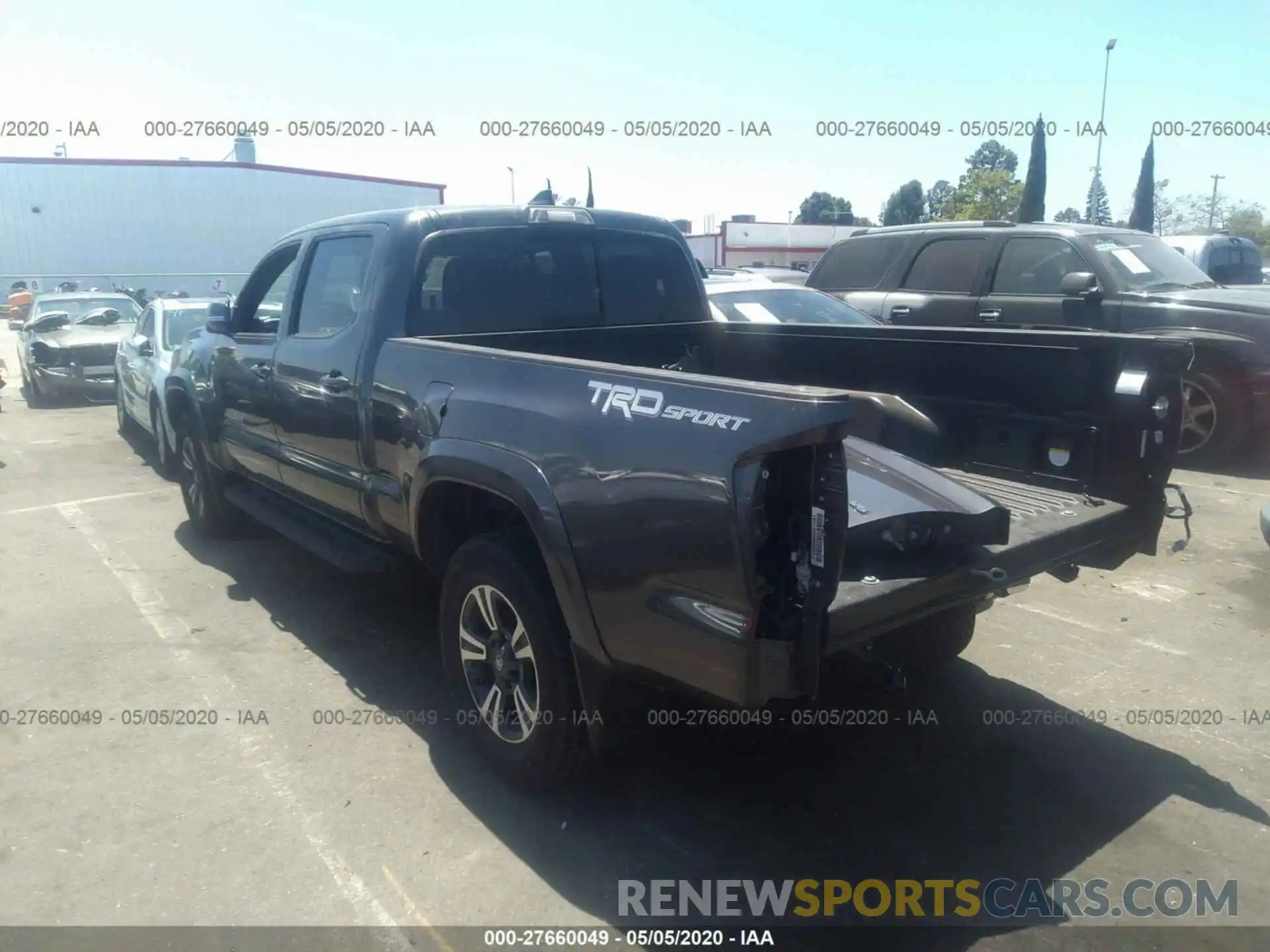 3 Photograph of a damaged car 3TMBZ5DN6KM019542 TOYOTA TACOMA 2019