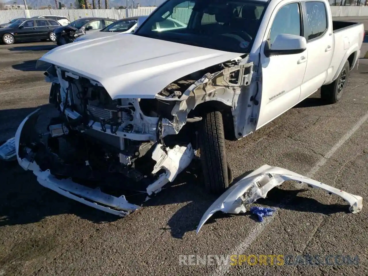 9 Photograph of a damaged car 3TMBZ5DN6KM022019 TOYOTA TACOMA 2019