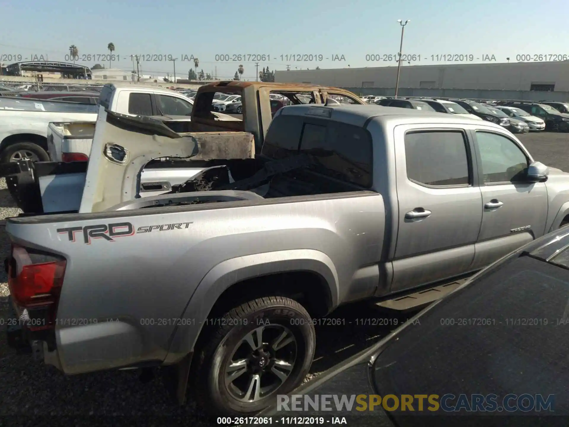 2 Photograph of a damaged car 3TMBZ5DN7KM018142 TOYOTA TACOMA 2019