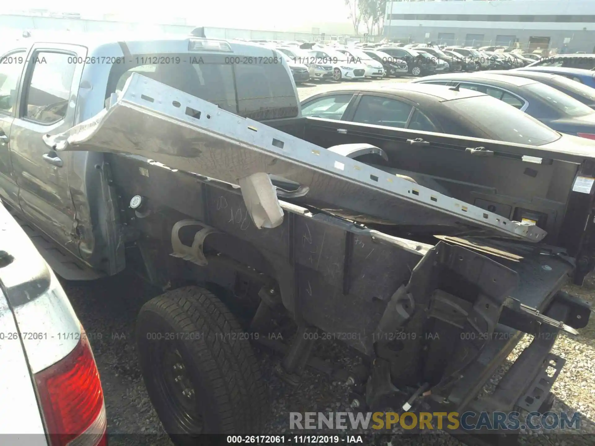 3 Photograph of a damaged car 3TMBZ5DN7KM018142 TOYOTA TACOMA 2019