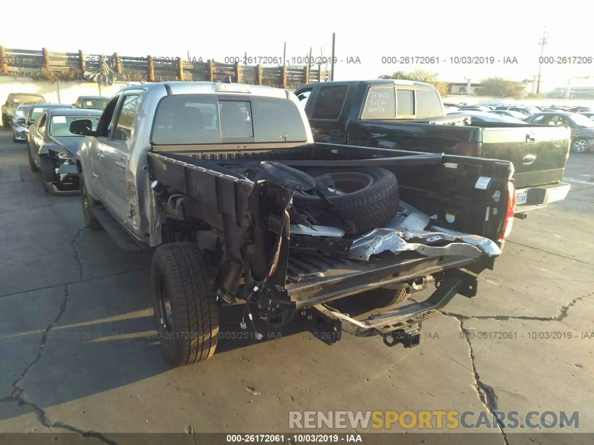 6 Photograph of a damaged car 3TMBZ5DN7KM018142 TOYOTA TACOMA 2019