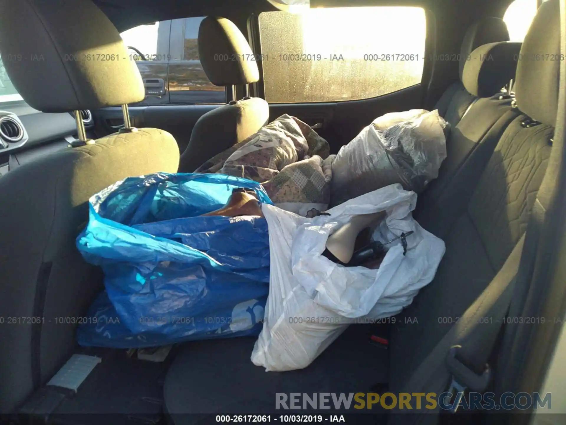 8 Photograph of a damaged car 3TMBZ5DN7KM018142 TOYOTA TACOMA 2019