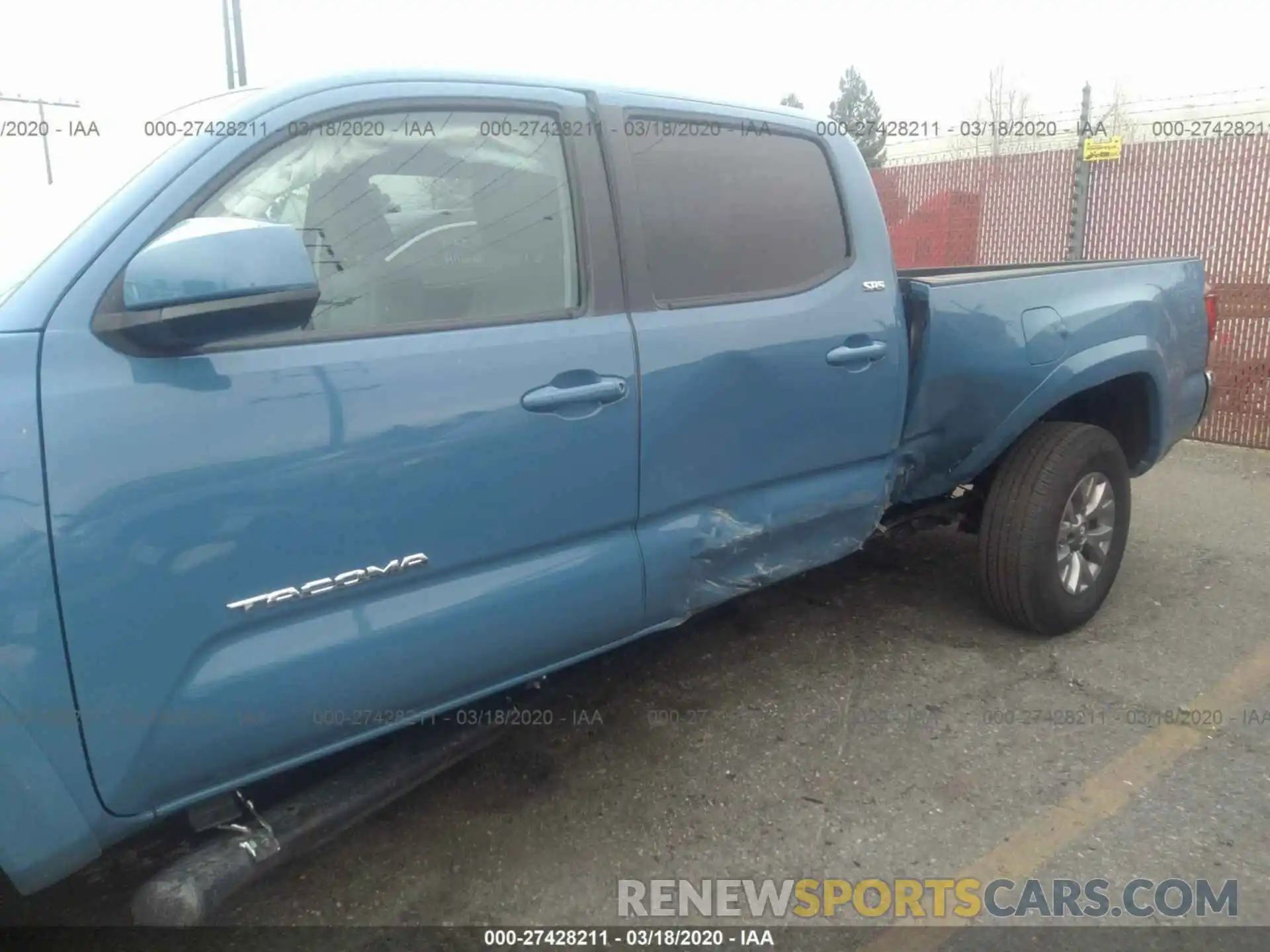 6 Photograph of a damaged car 3TMBZ5DN7KM018903 TOYOTA TACOMA 2019