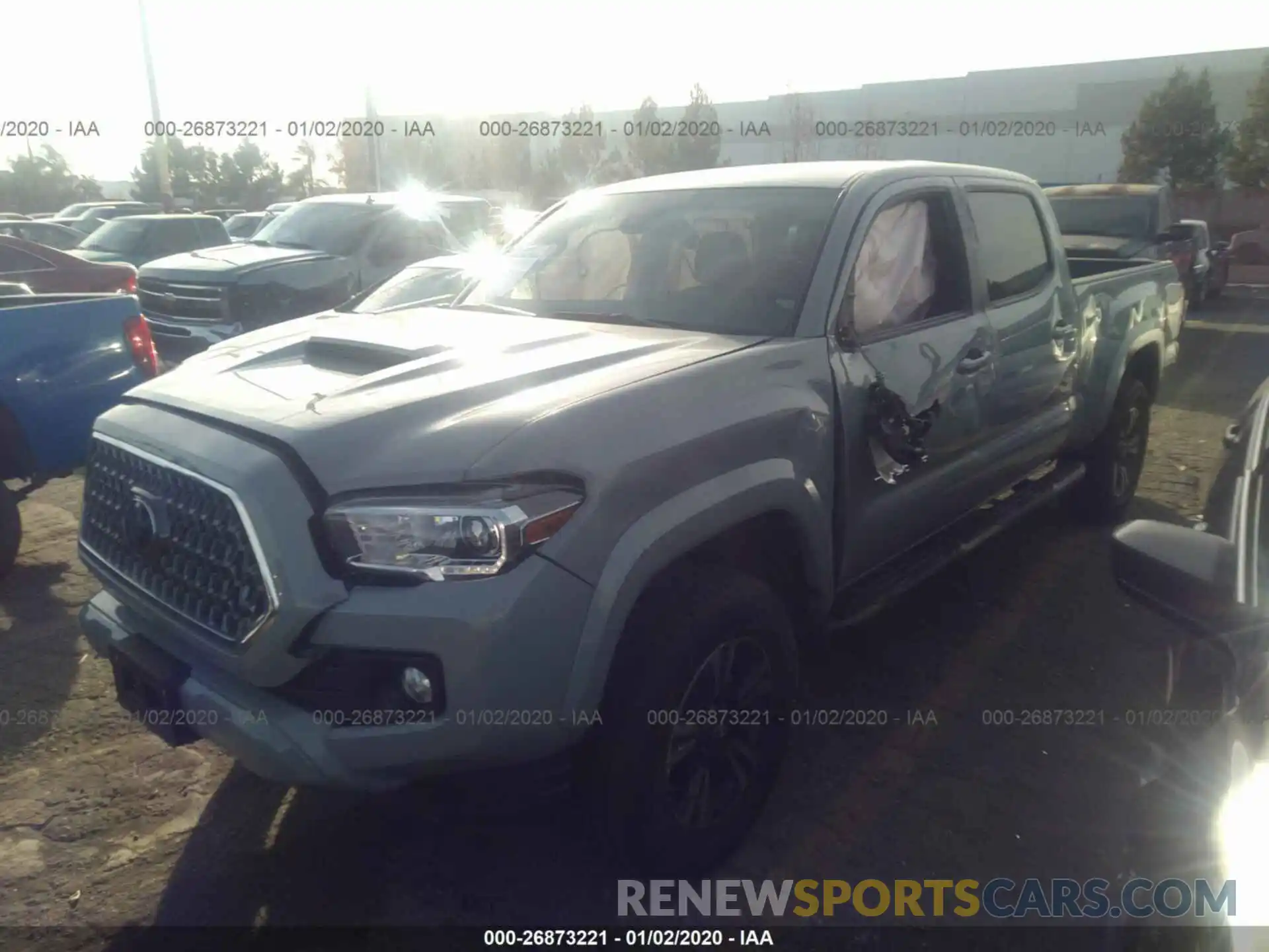 2 Фотография поврежденного автомобиля 3TMBZ5DN7KM021199 TOYOTA TACOMA 2019