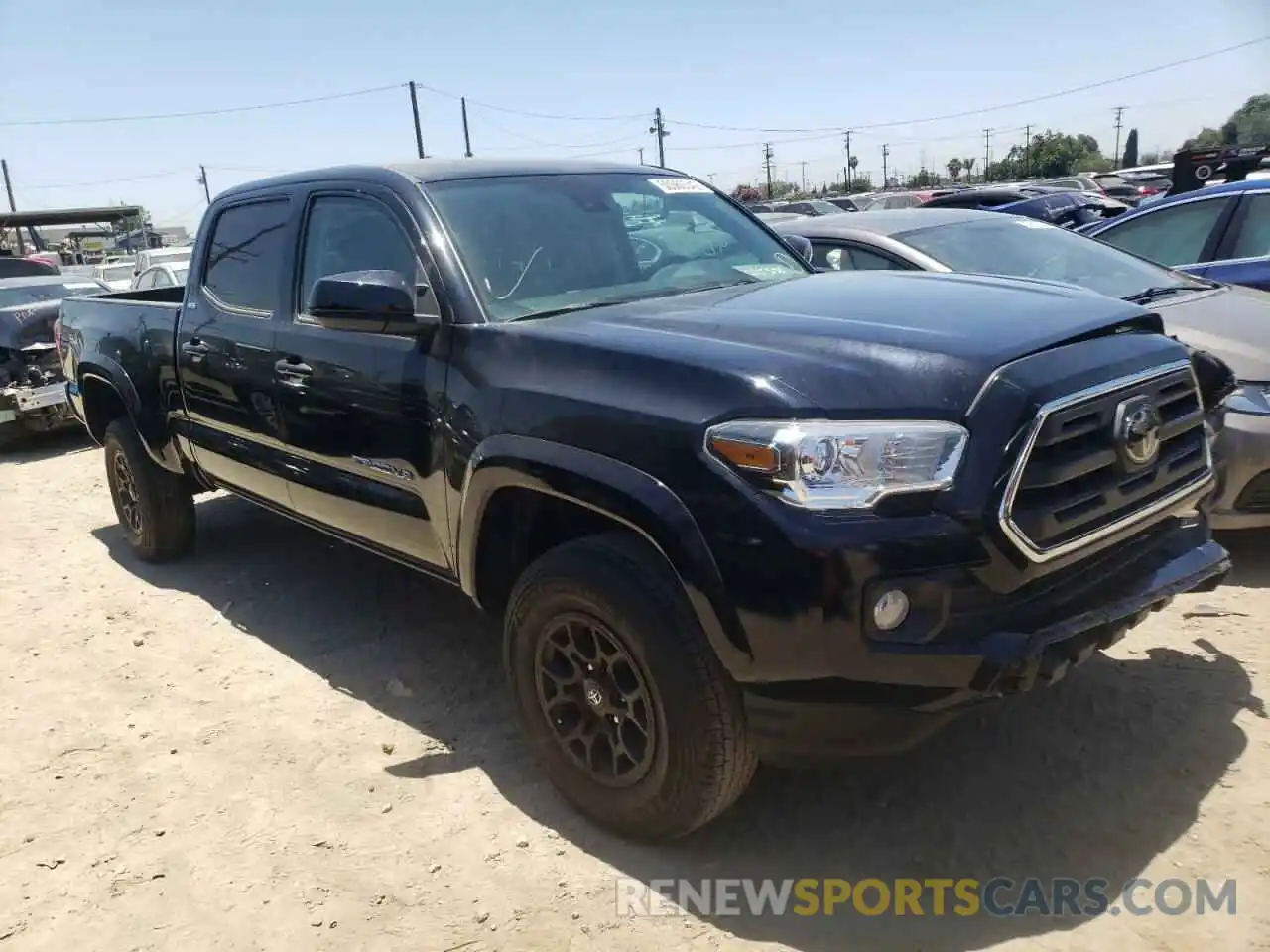 1 Photograph of a damaged car 3TMBZ5DN7KM022014 TOYOTA TACOMA 2019