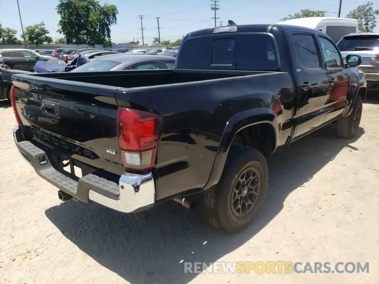 4 Фотография поврежденного автомобиля 3TMBZ5DN7KM022014 TOYOTA TACOMA 2019