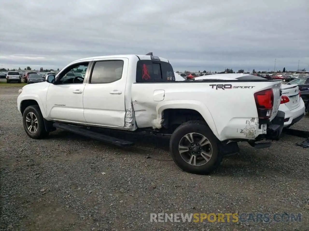 2 Photograph of a damaged car 3TMBZ5DN7KM022756 TOYOTA TACOMA 2019