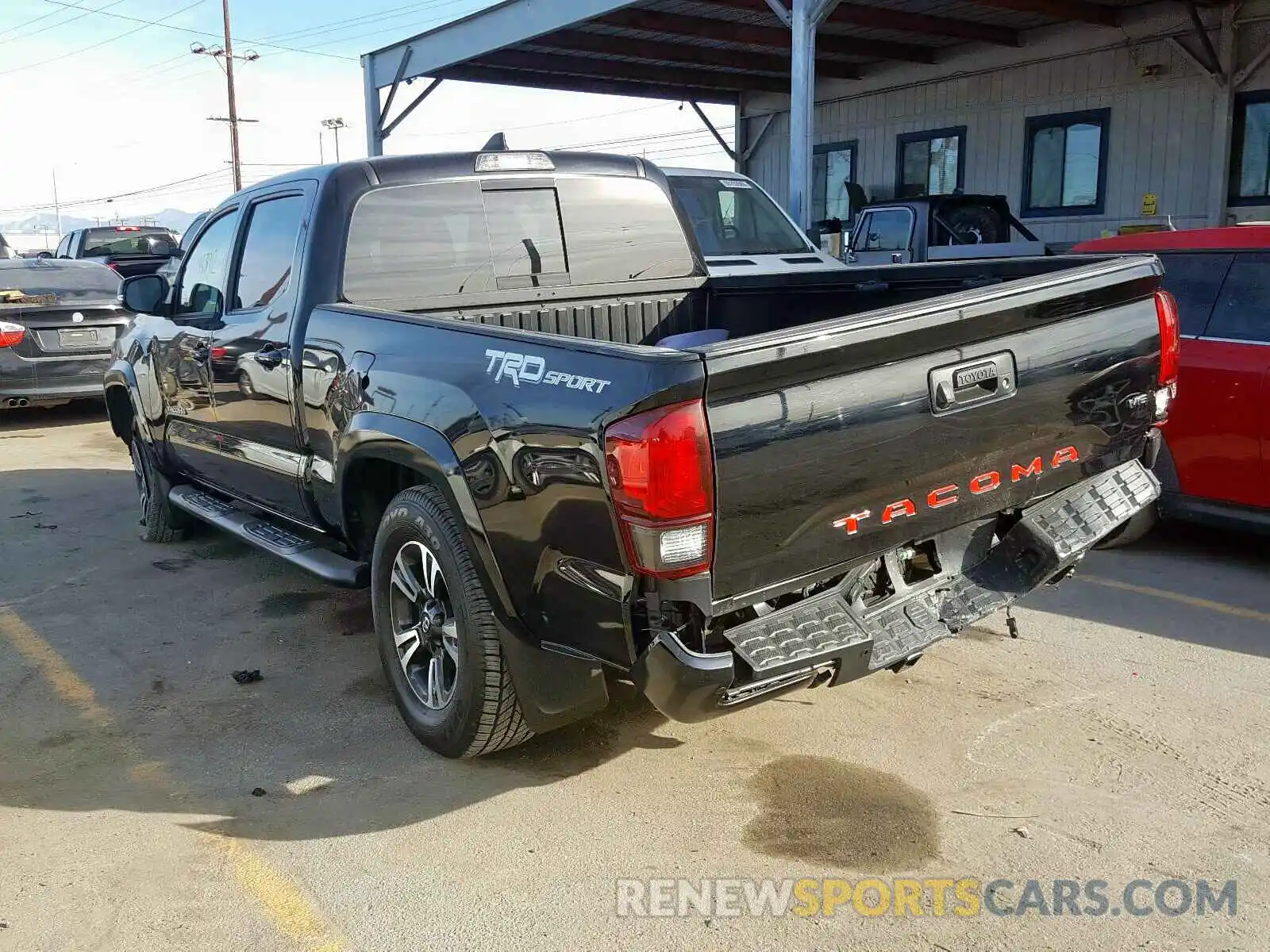 3 Photograph of a damaged car 3TMBZ5DN8KM017503 TOYOTA TACOMA 2019