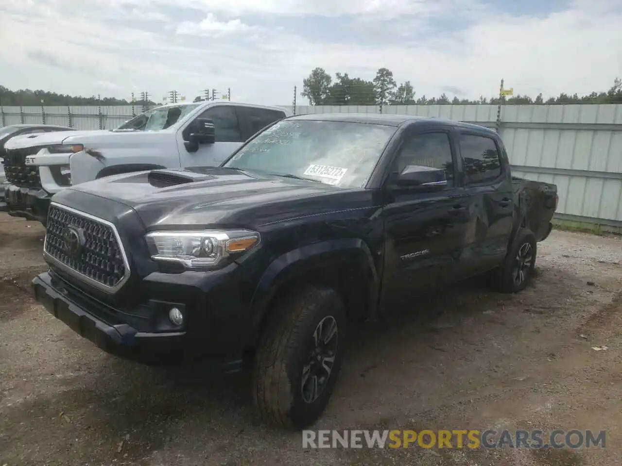 2 Photograph of a damaged car 3TMBZ5DN8KM017629 TOYOTA TACOMA 2019