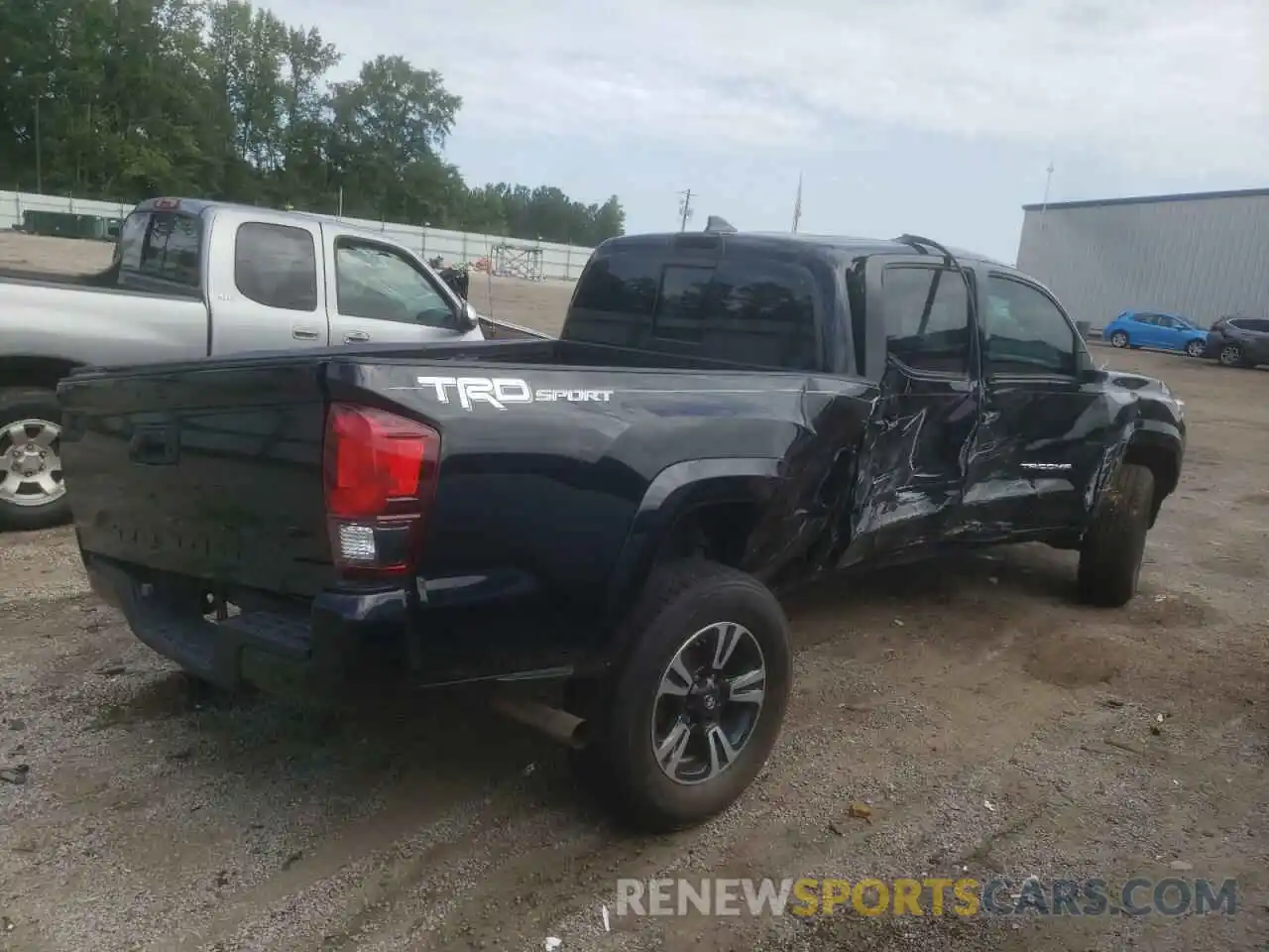 4 Photograph of a damaged car 3TMBZ5DN8KM017629 TOYOTA TACOMA 2019