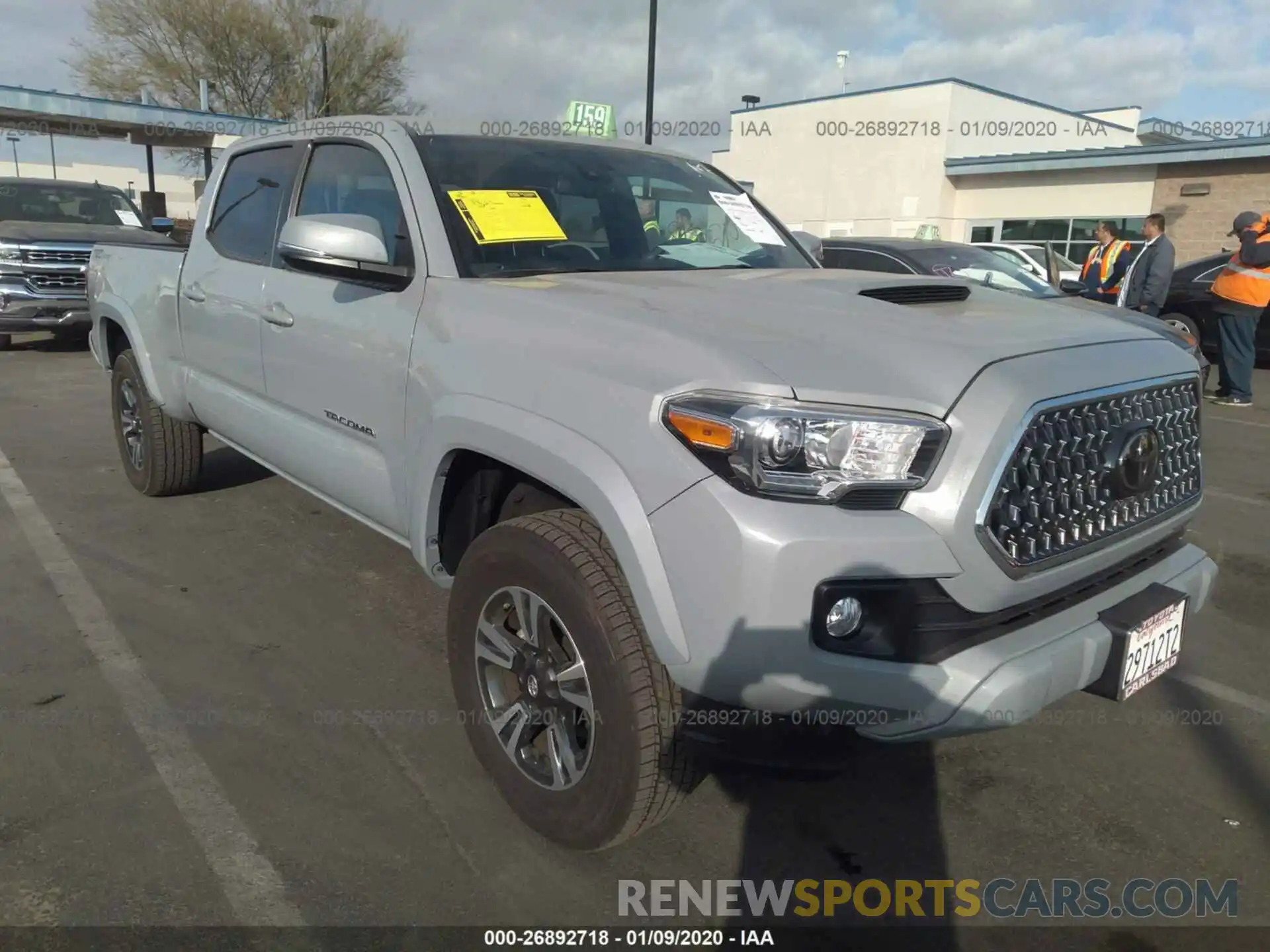 1 Photograph of a damaged car 3TMBZ5DN8KM020188 TOYOTA TACOMA 2019