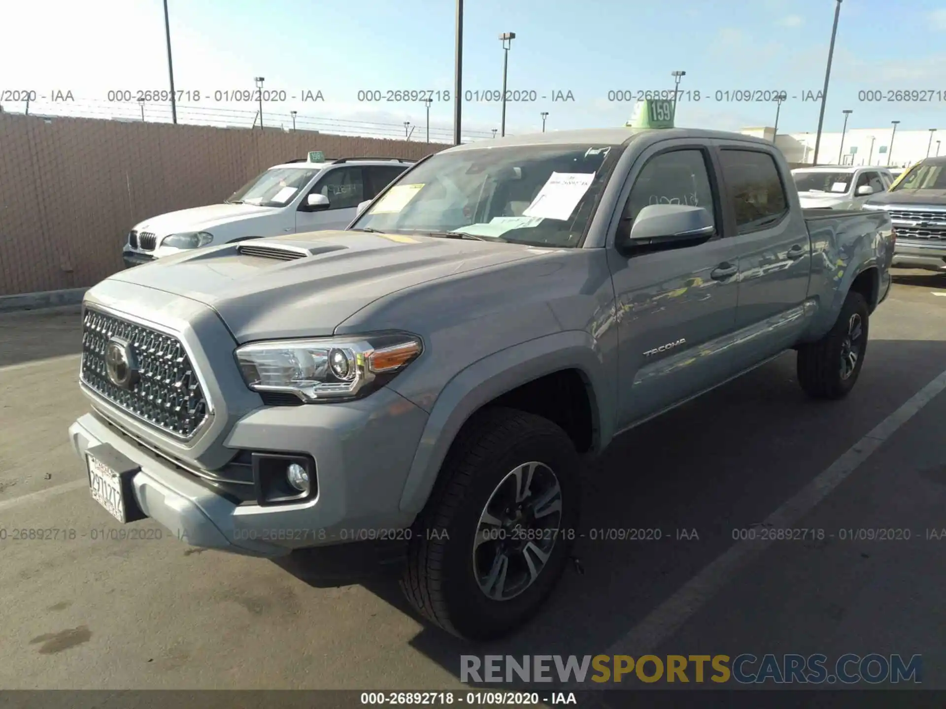 2 Photograph of a damaged car 3TMBZ5DN8KM020188 TOYOTA TACOMA 2019