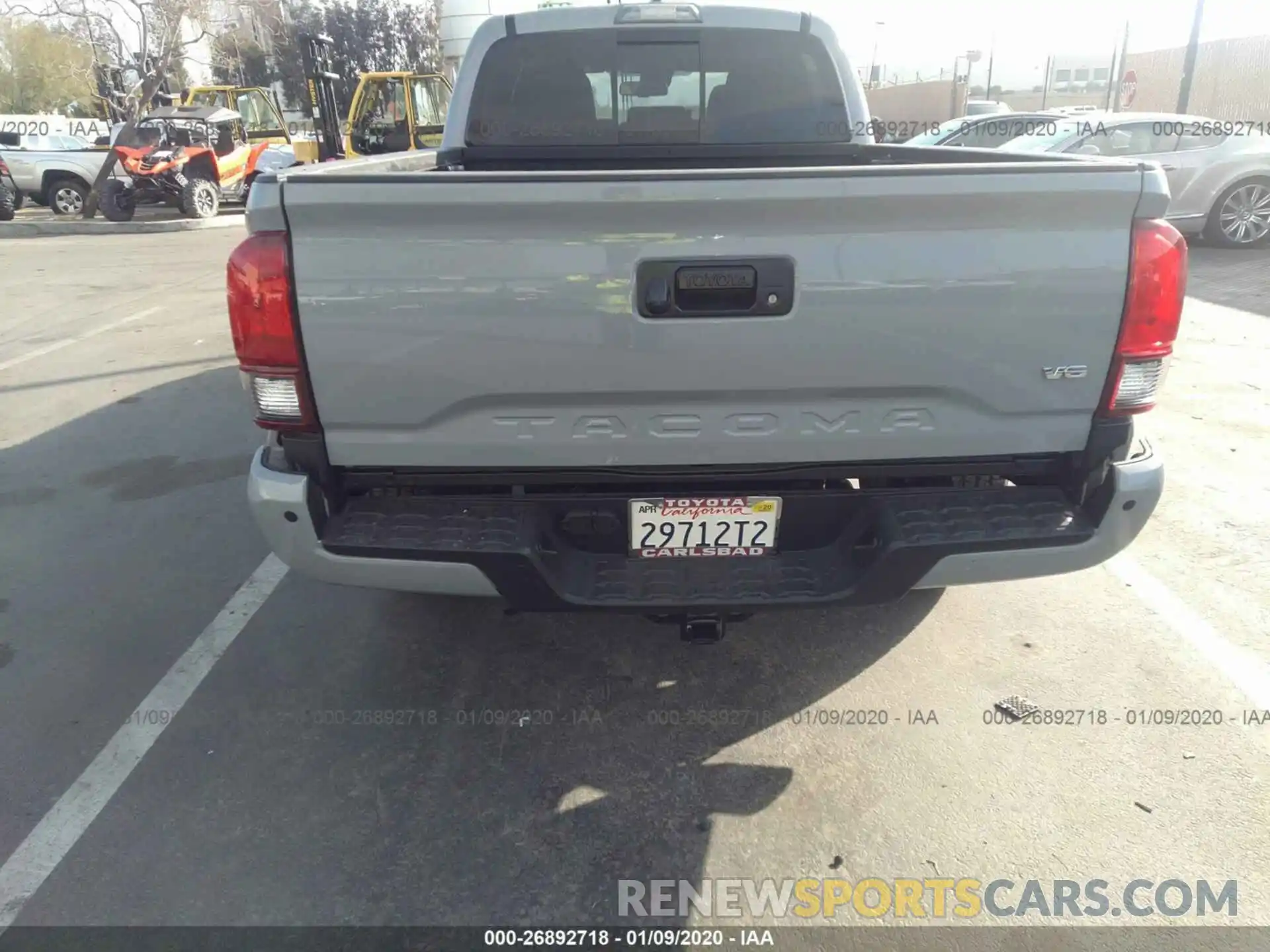 6 Photograph of a damaged car 3TMBZ5DN8KM020188 TOYOTA TACOMA 2019