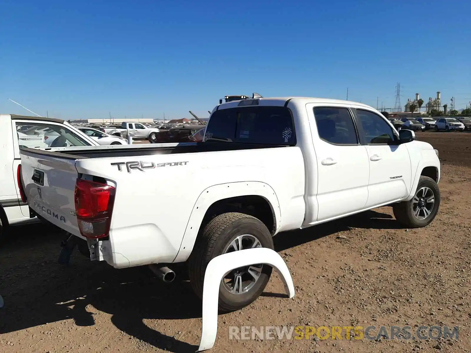 4 Photograph of a damaged car 3TMBZ5DN8KM020434 TOYOTA TACOMA 2019