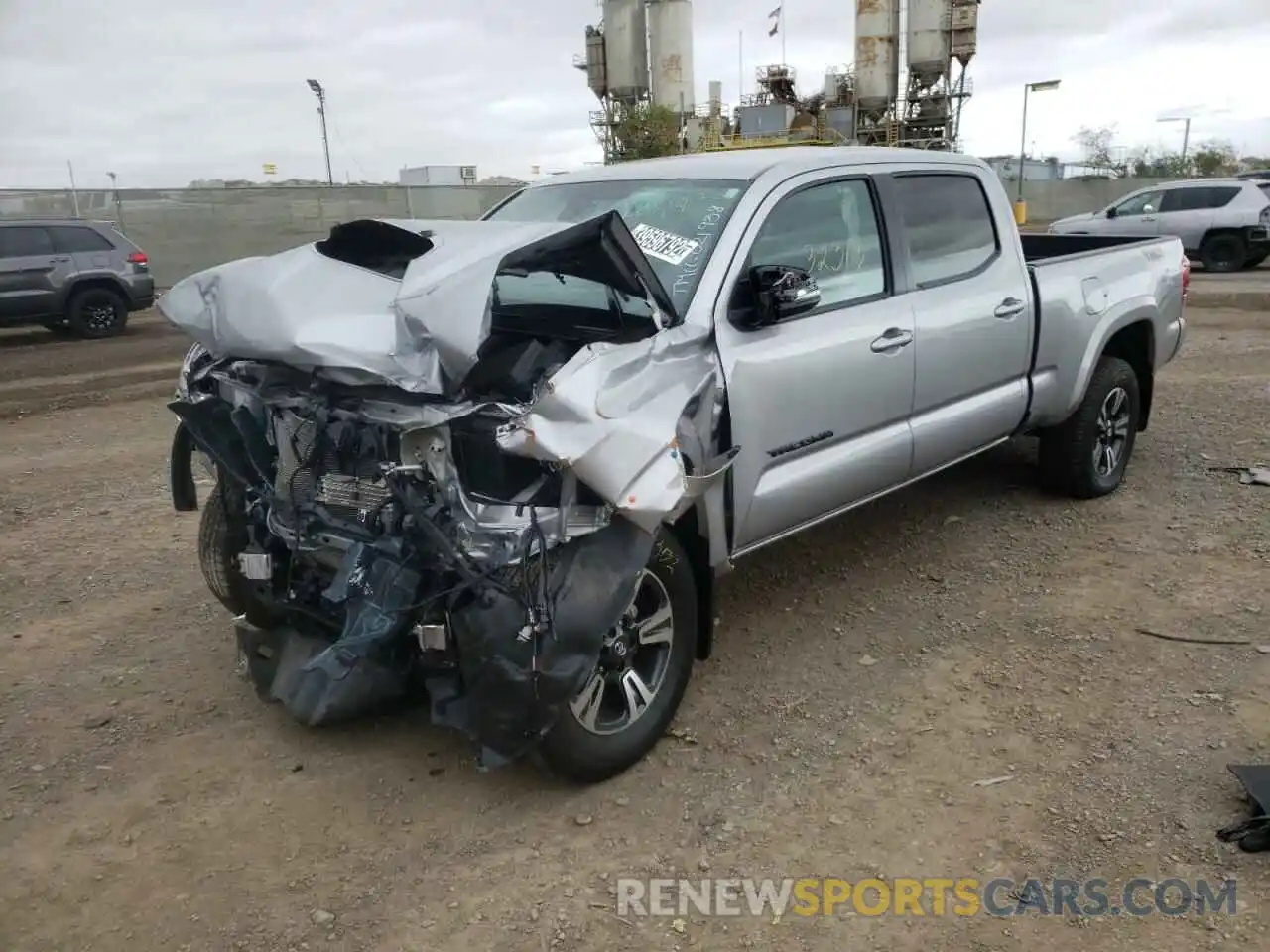 2 Photograph of a damaged car 3TMBZ5DN8KM021938 TOYOTA TACOMA 2019