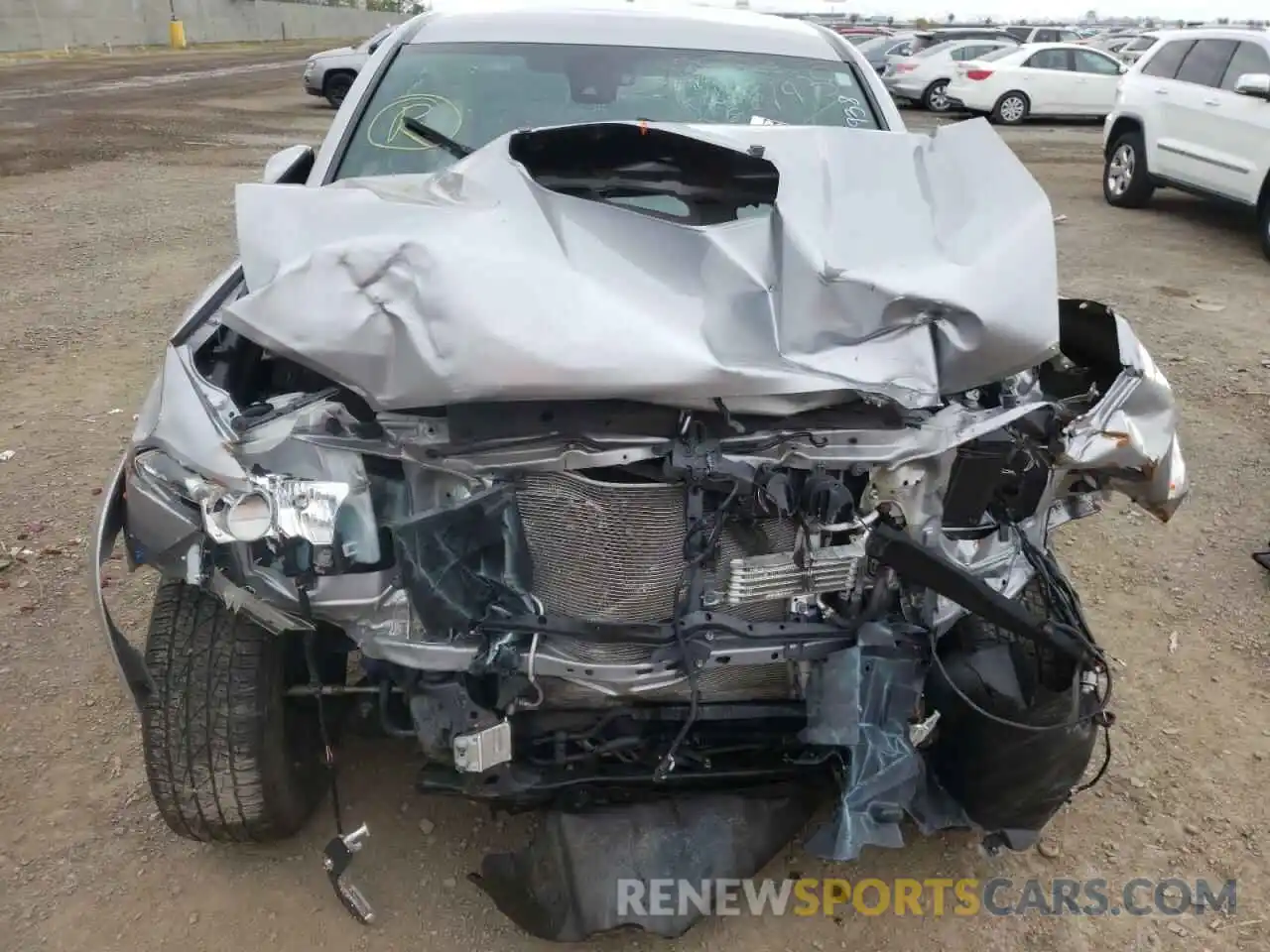 9 Photograph of a damaged car 3TMBZ5DN8KM021938 TOYOTA TACOMA 2019