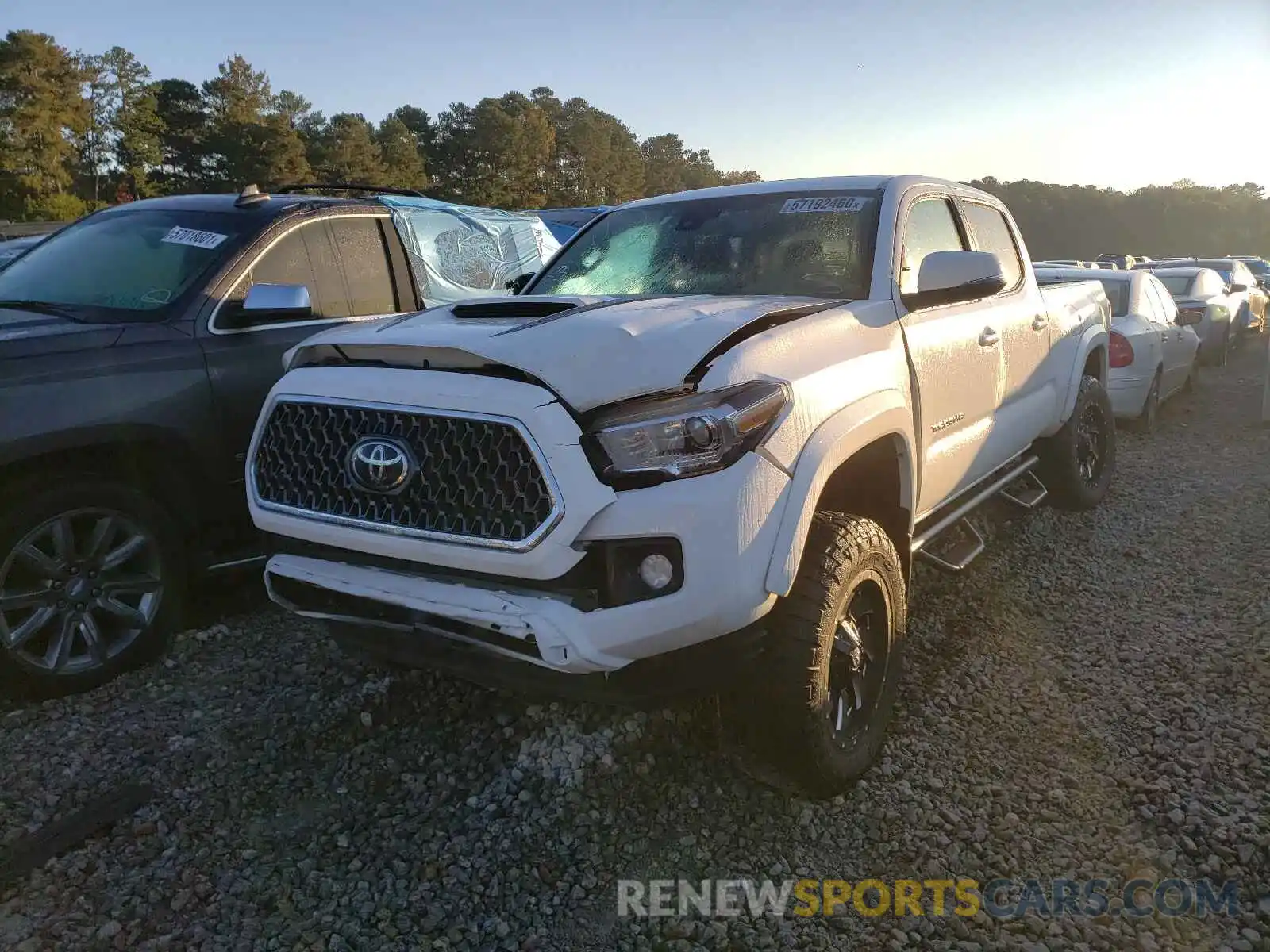 2 Photograph of a damaged car 3TMBZ5DN9KM017994 TOYOTA TACOMA 2019