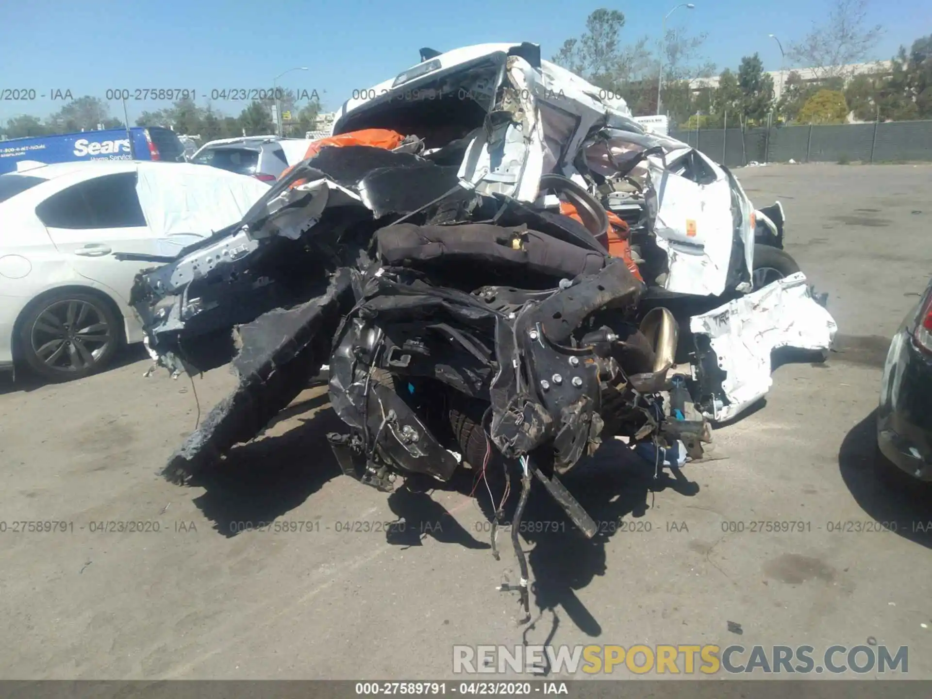 4 Photograph of a damaged car 3TMBZ5DN9KM020233 TOYOTA TACOMA 2019