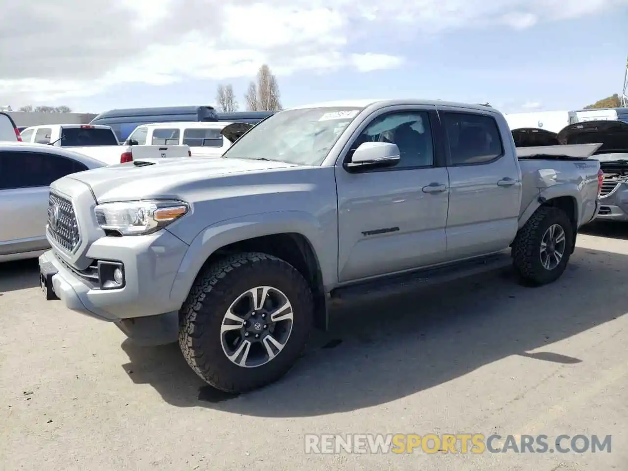 1 Photograph of a damaged car 3TMBZ5DN9KM021298 TOYOTA TACOMA 2019