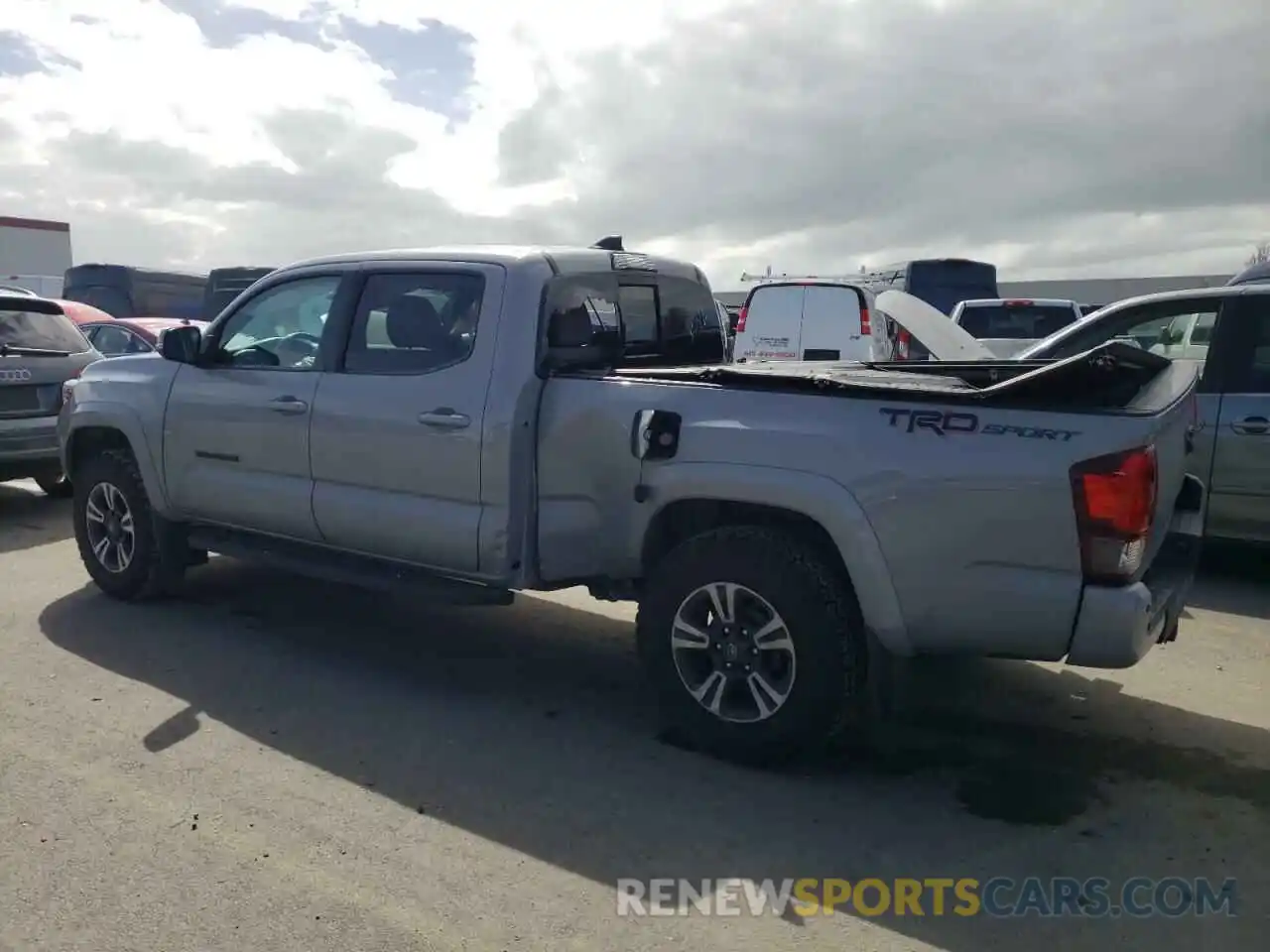 2 Photograph of a damaged car 3TMBZ5DN9KM021298 TOYOTA TACOMA 2019