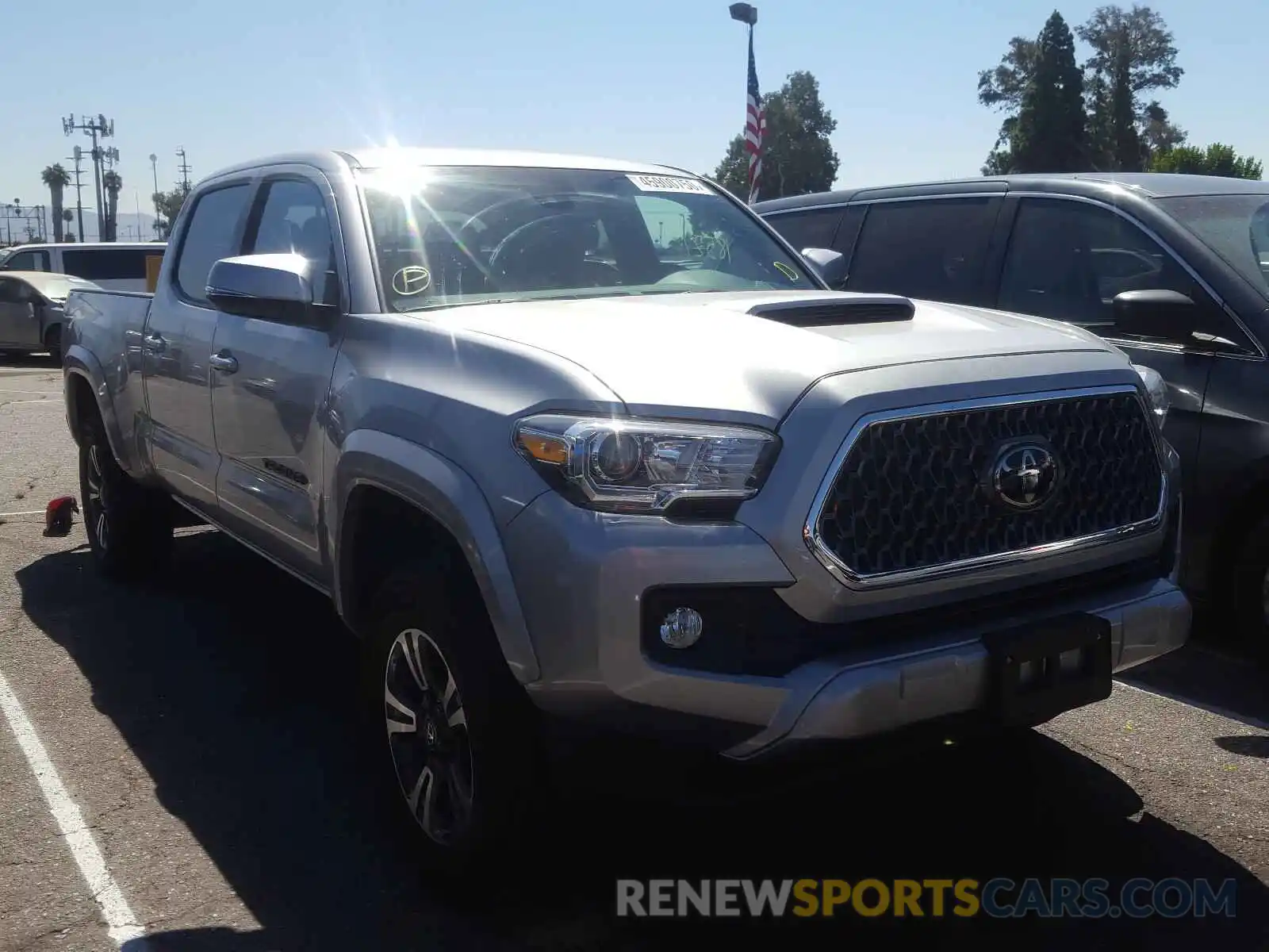 1 Photograph of a damaged car 3TMBZ5DN9KM022015 TOYOTA TACOMA 2019