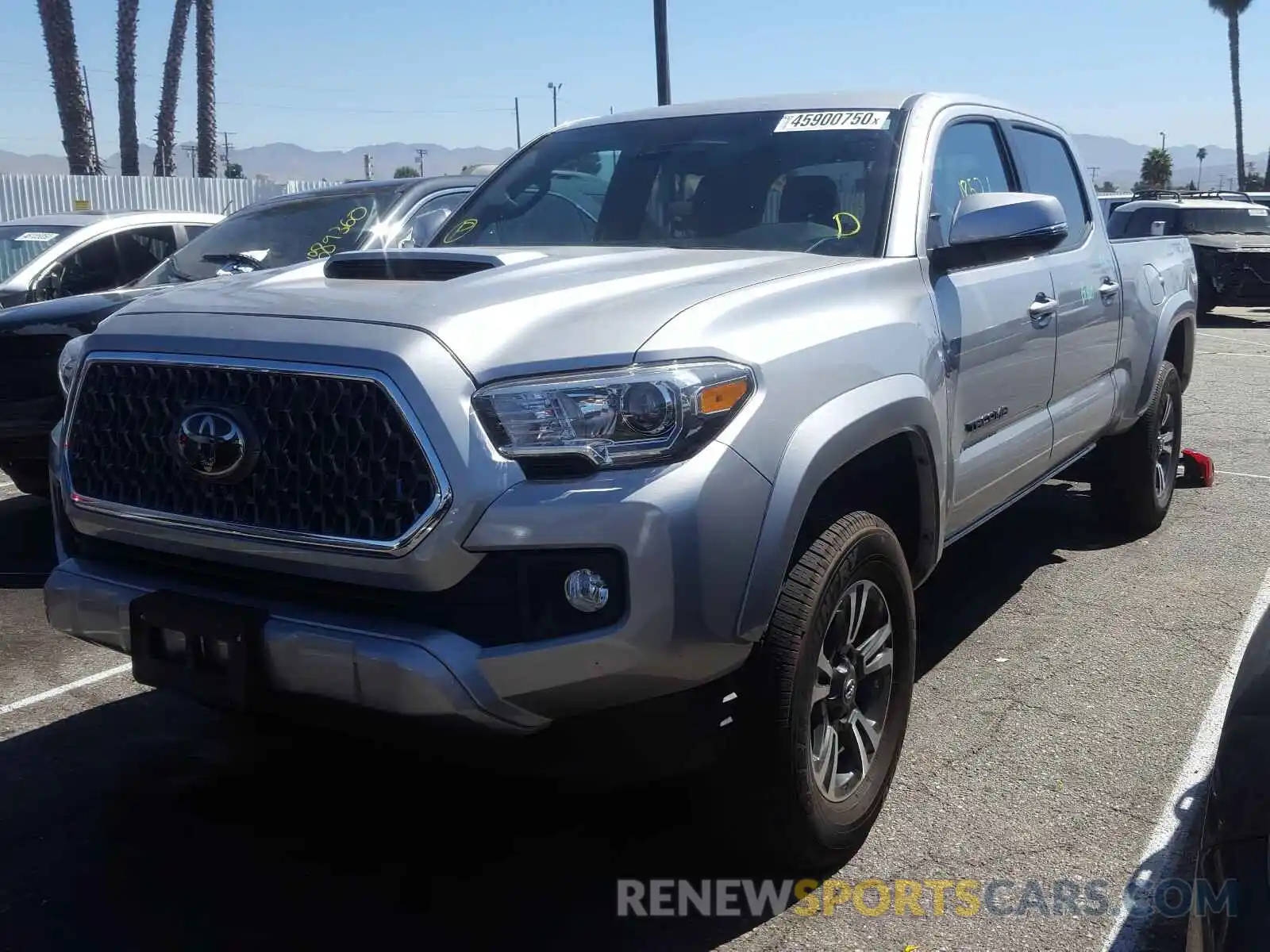 2 Photograph of a damaged car 3TMBZ5DN9KM022015 TOYOTA TACOMA 2019