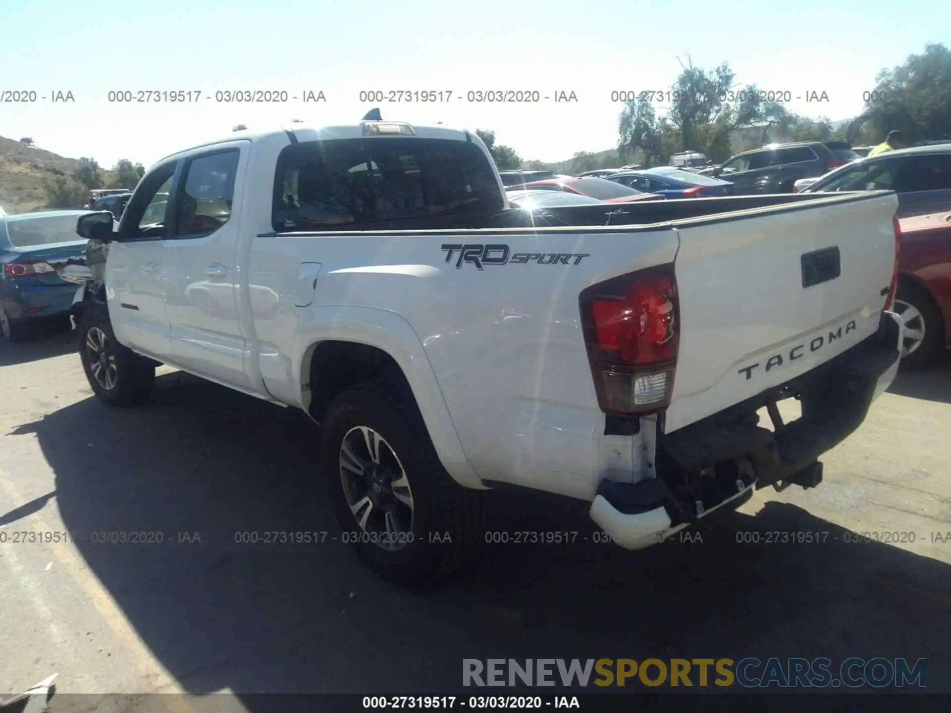 3 Photograph of a damaged car 3TMBZ5DN9KM023195 TOYOTA TACOMA 2019