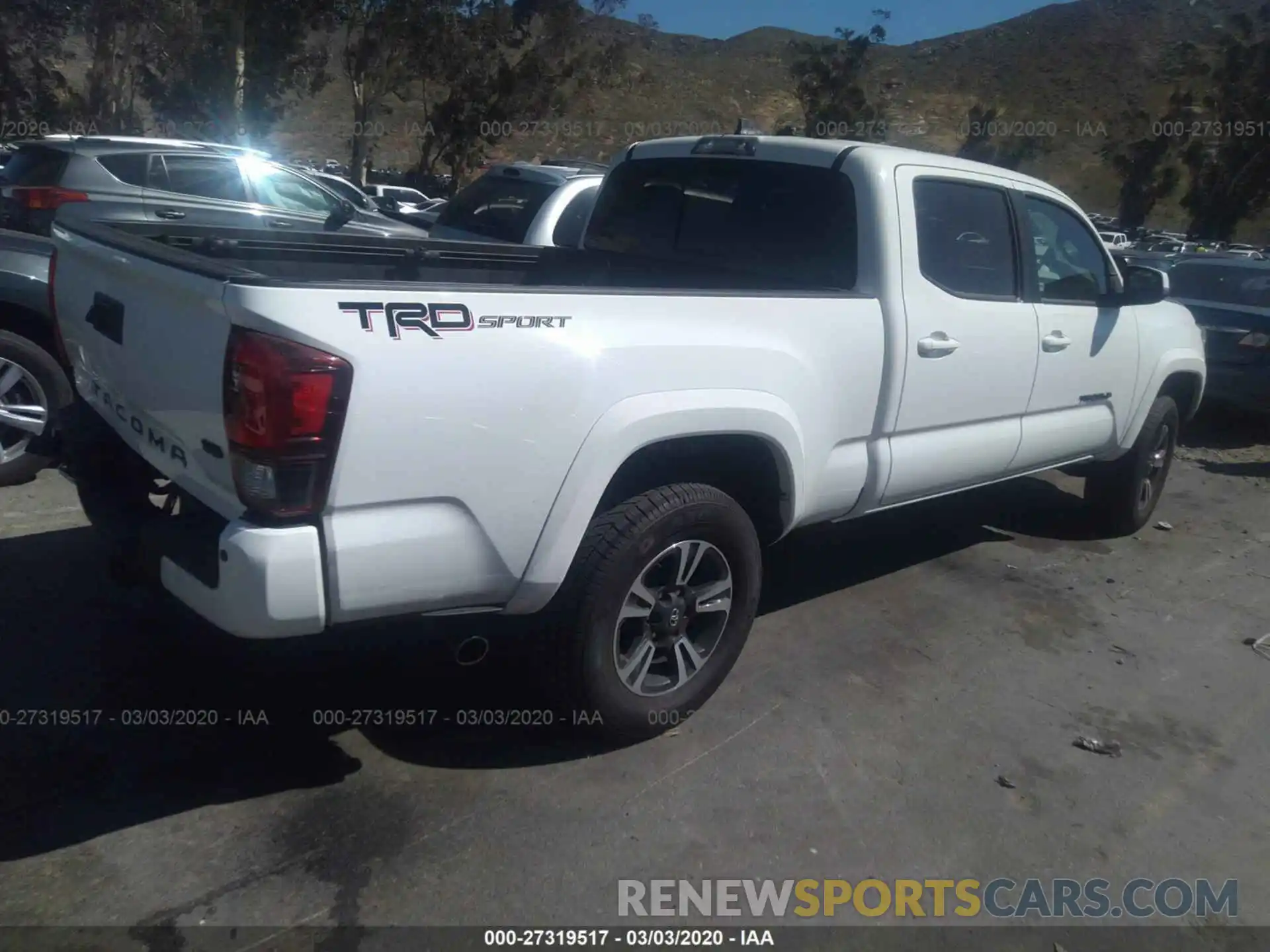 4 Photograph of a damaged car 3TMBZ5DN9KM023195 TOYOTA TACOMA 2019