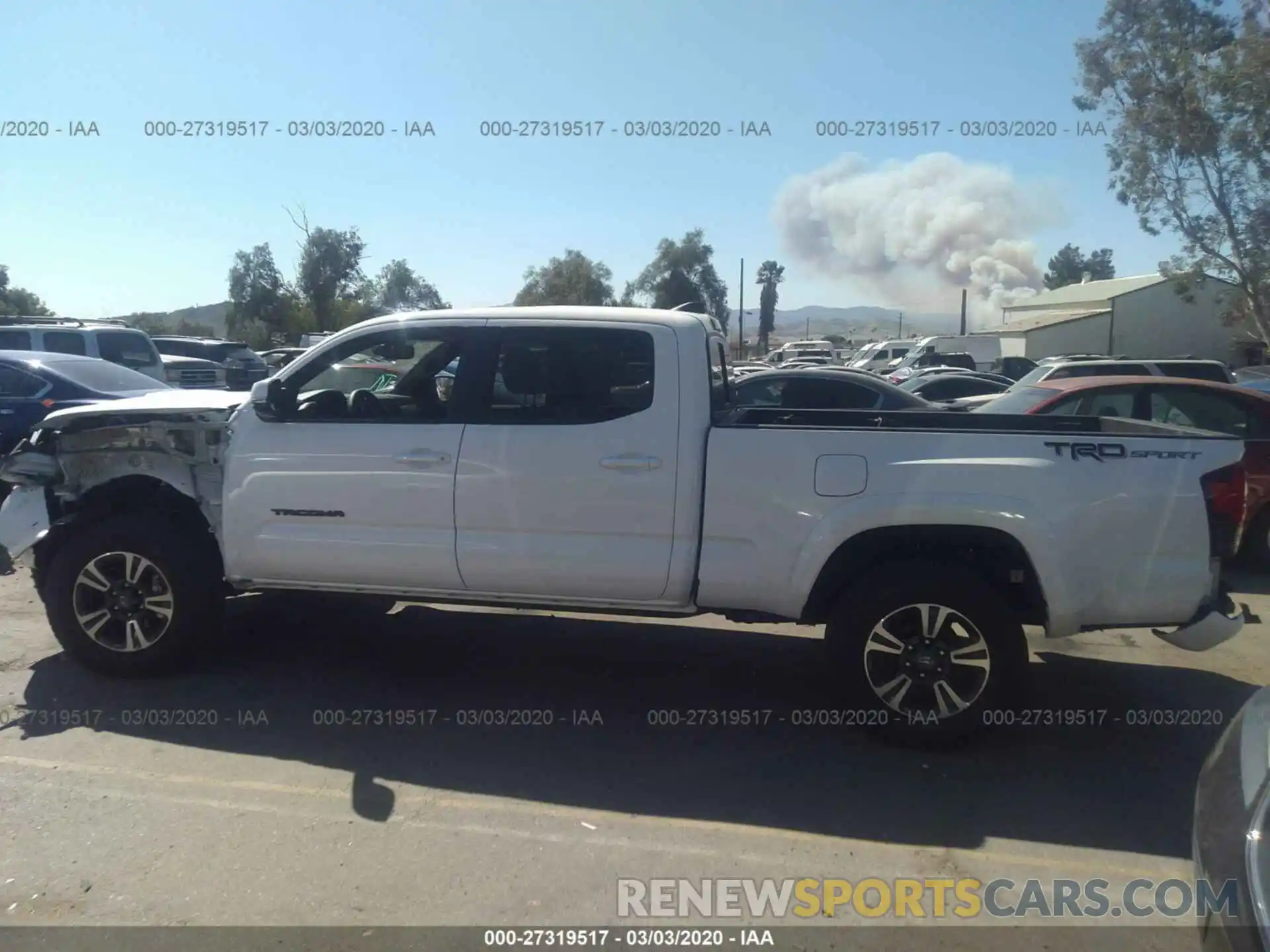 6 Photograph of a damaged car 3TMBZ5DN9KM023195 TOYOTA TACOMA 2019