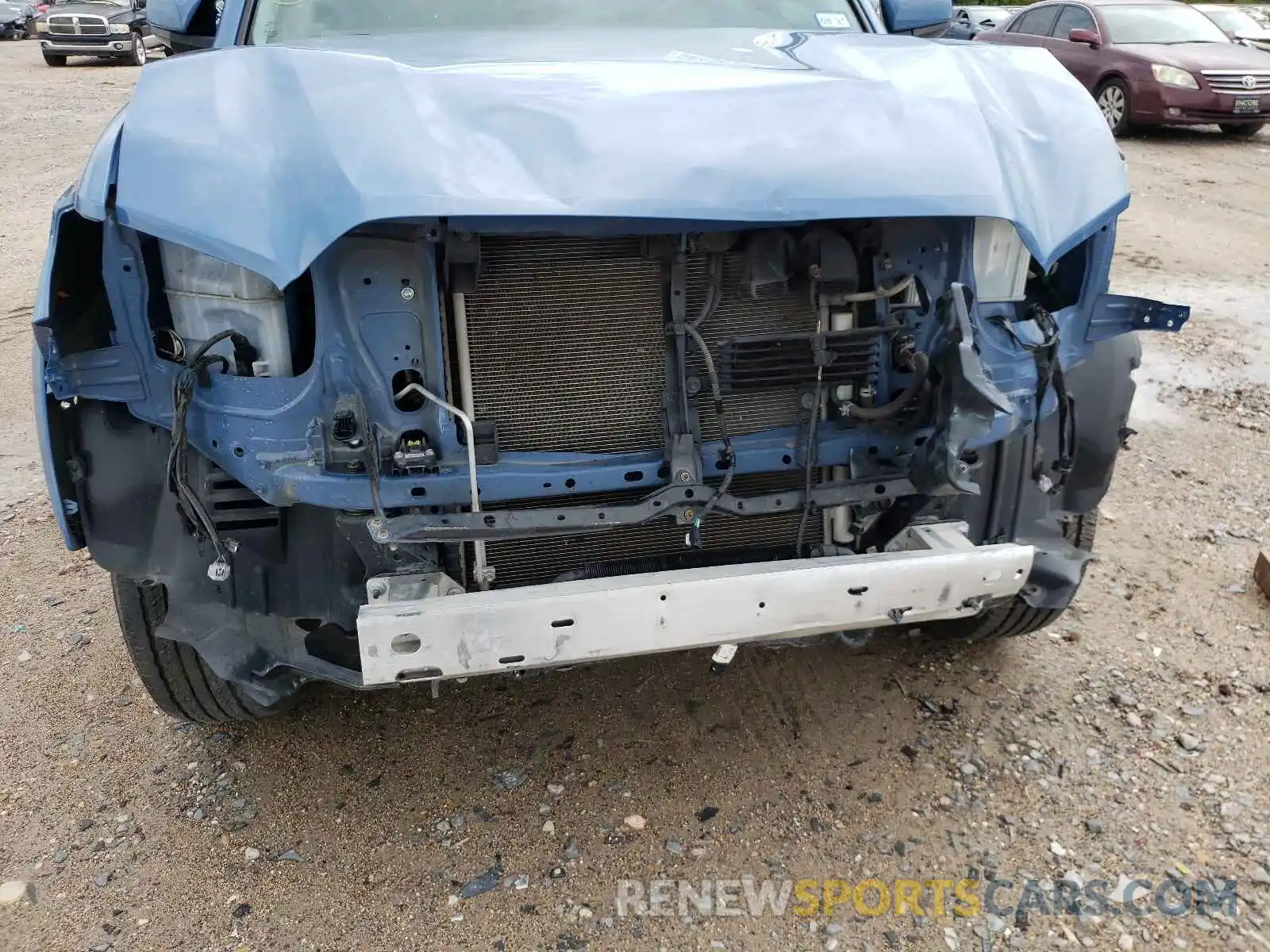 9 Photograph of a damaged car 3TMBZ5DNXKM017972 TOYOTA TACOMA 2019