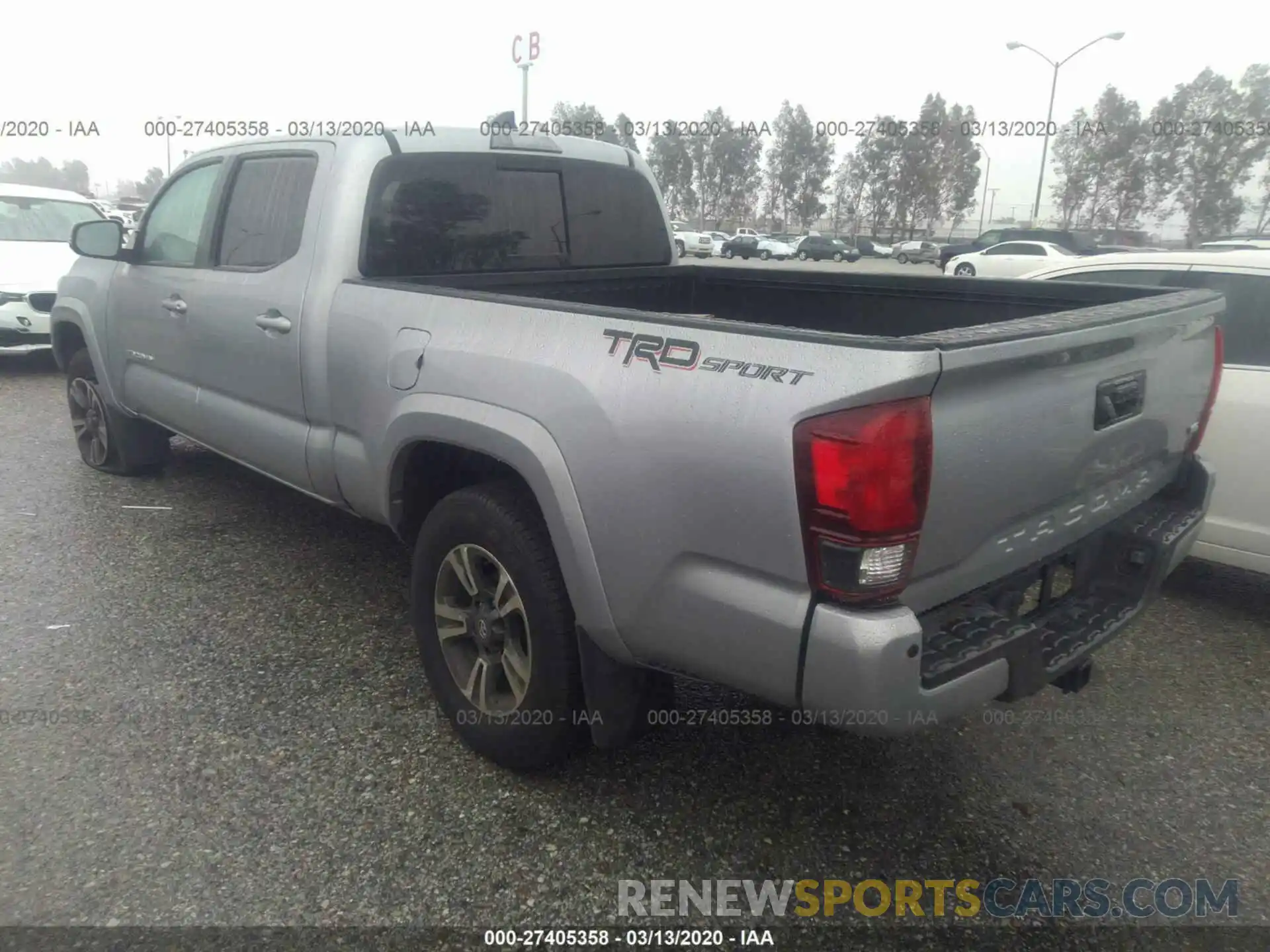 3 Фотография поврежденного автомобиля 3TMBZ5DNXKM018295 TOYOTA TACOMA 2019