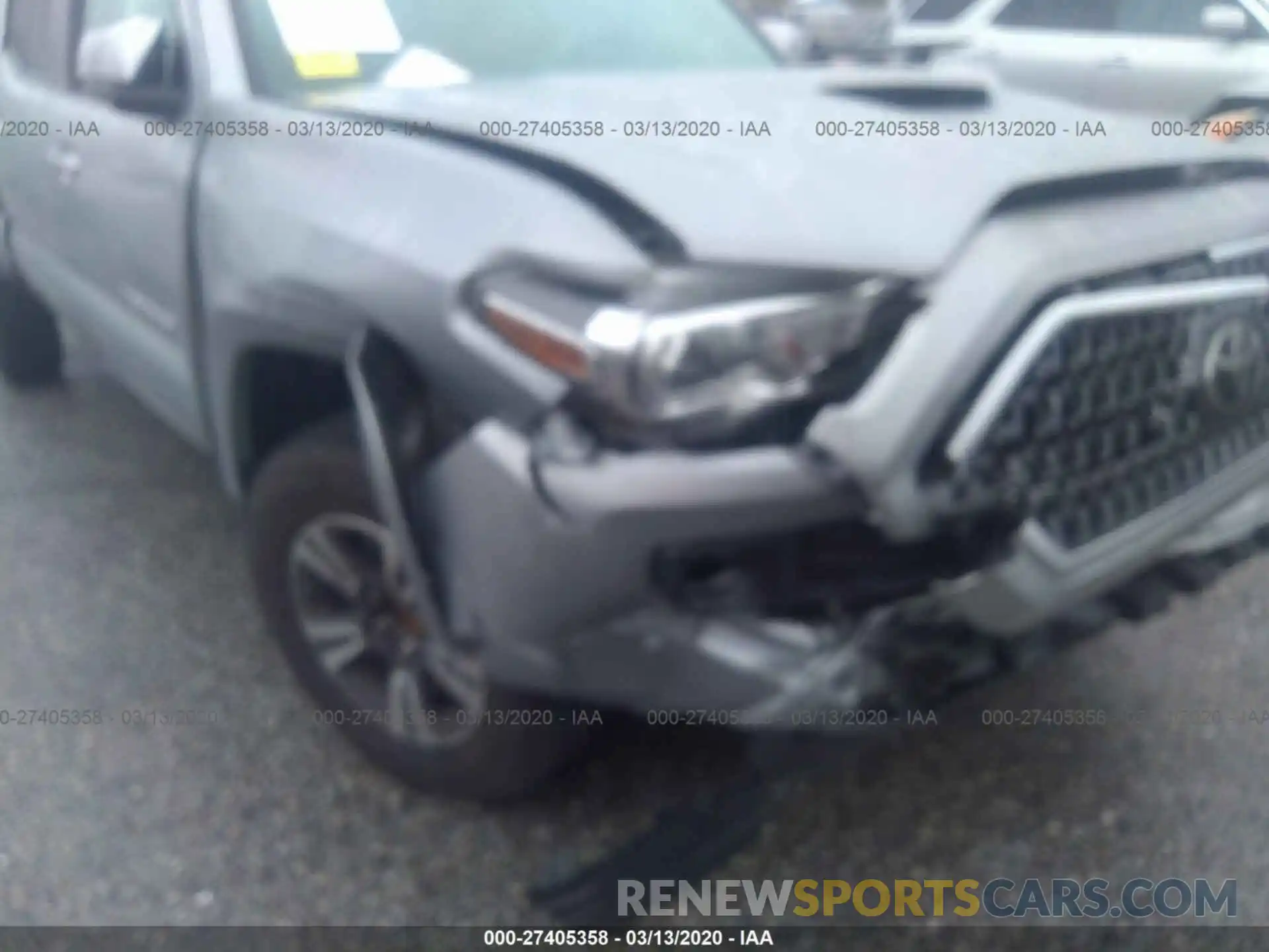 6 Photograph of a damaged car 3TMBZ5DNXKM018295 TOYOTA TACOMA 2019