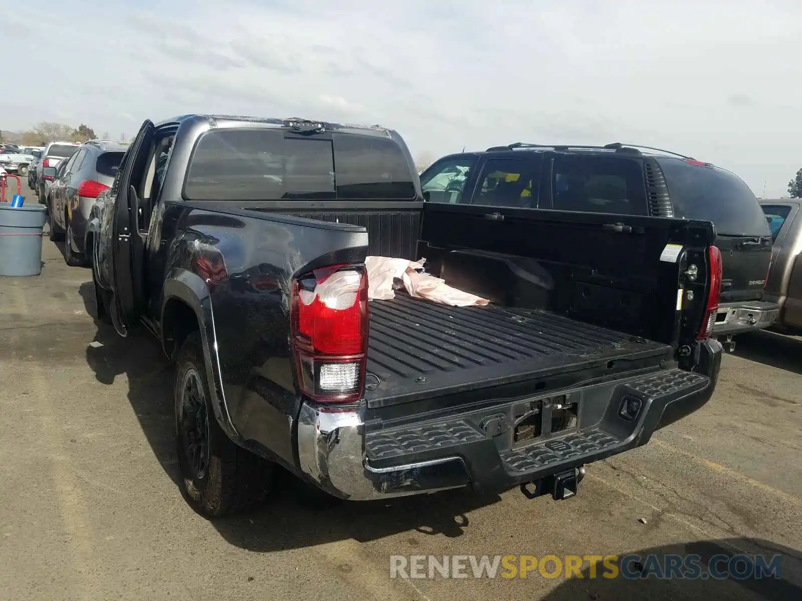 3 Photograph of a damaged car 3TMBZ5DNXKM018930 TOYOTA TACOMA 2019