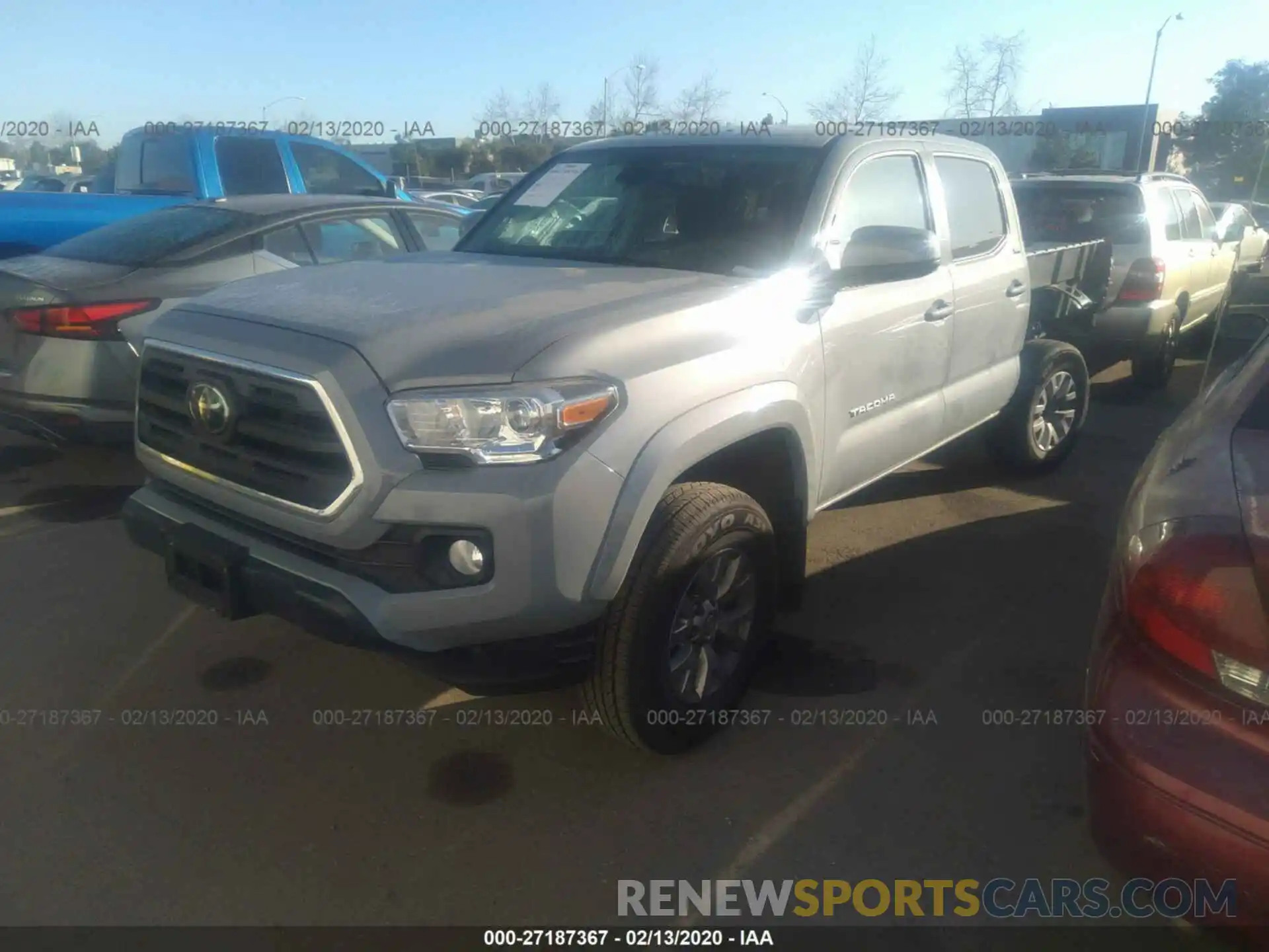 2 Фотография поврежденного автомобиля 3TMBZ5DNXKM019320 TOYOTA TACOMA 2019