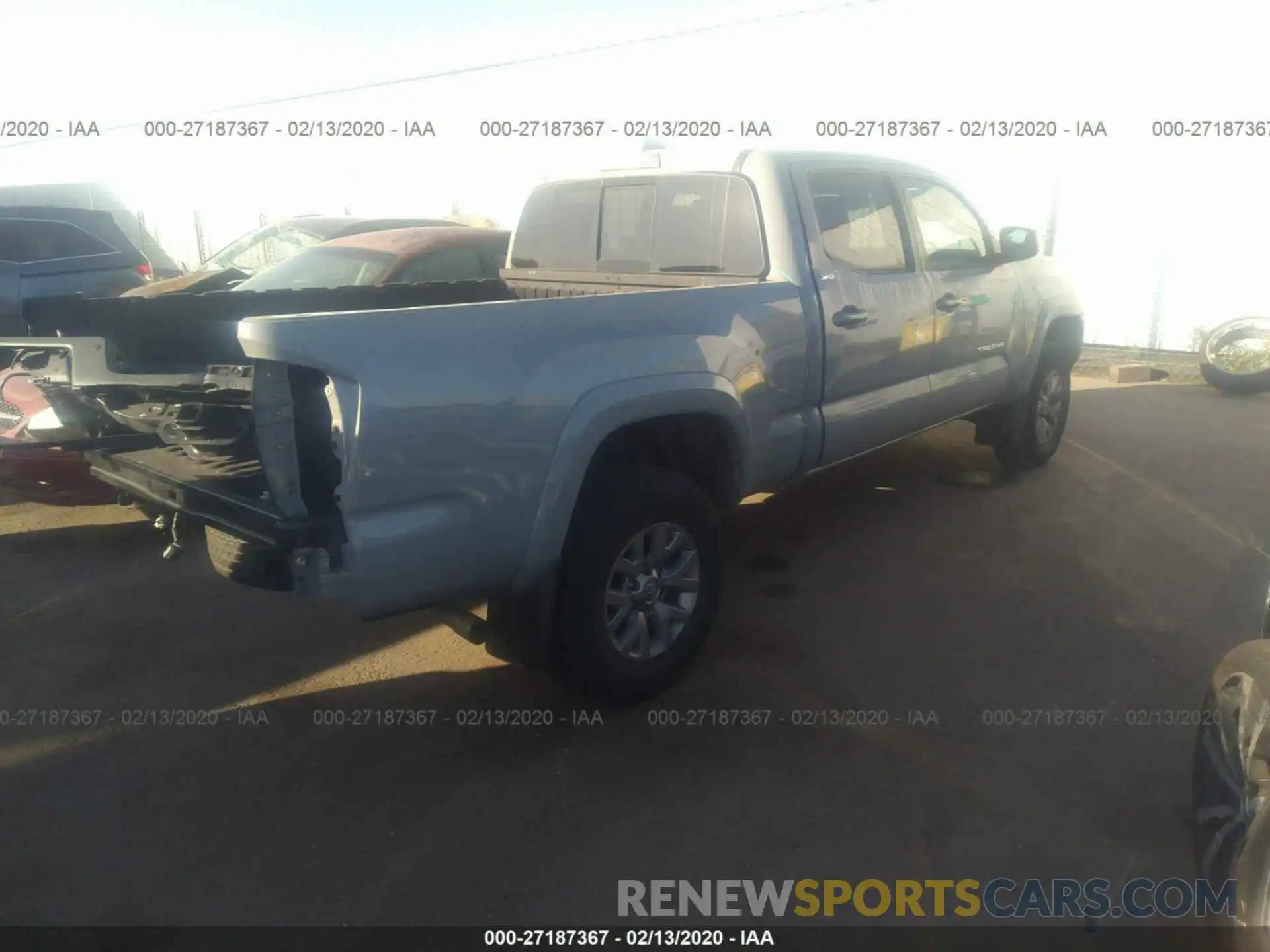 4 Фотография поврежденного автомобиля 3TMBZ5DNXKM019320 TOYOTA TACOMA 2019