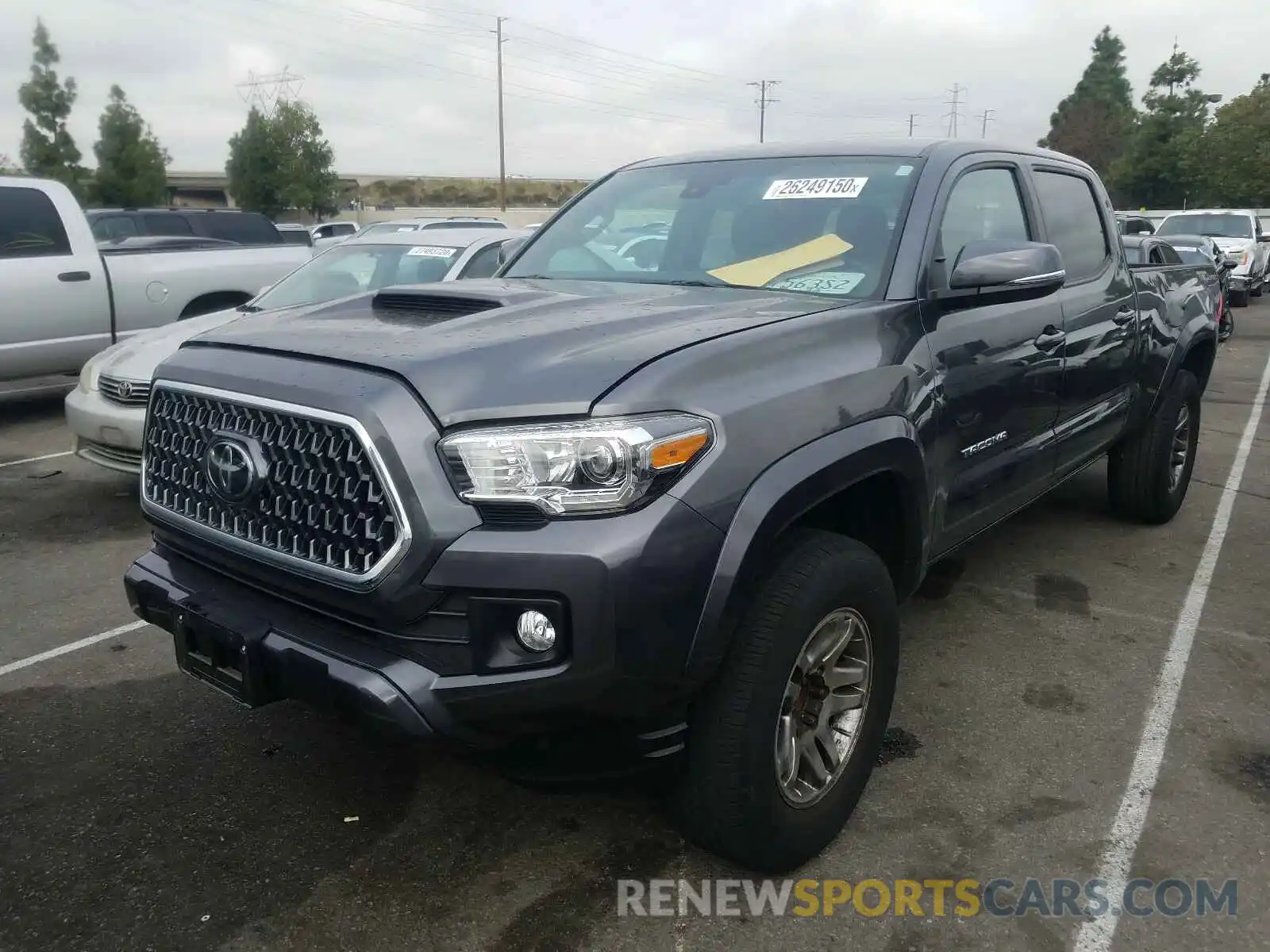 2 Photograph of a damaged car 3TMBZ5DNXKM020502 TOYOTA TACOMA 2019