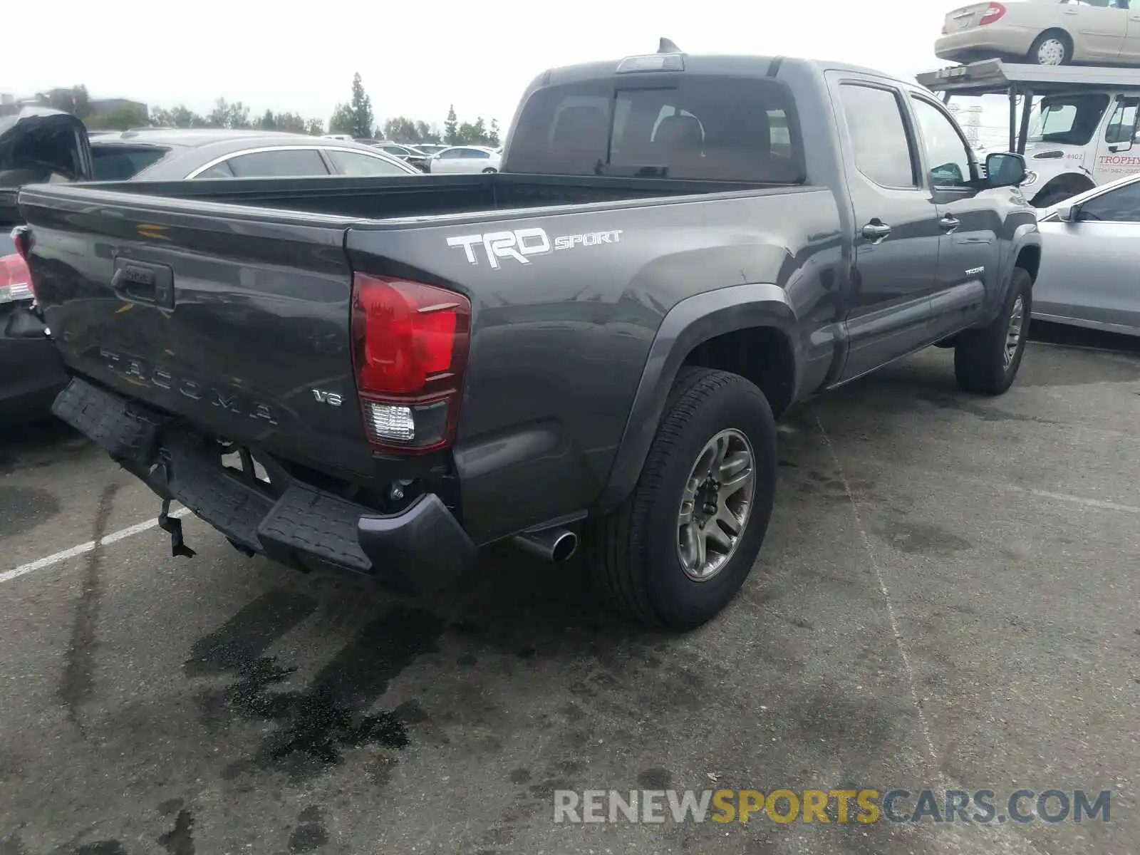 4 Photograph of a damaged car 3TMBZ5DNXKM020502 TOYOTA TACOMA 2019