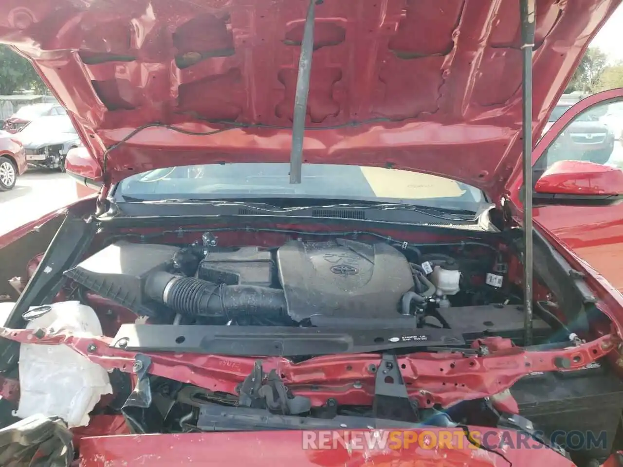 7 Photograph of a damaged car 3TMBZ5DNXKM021097 TOYOTA TACOMA 2019