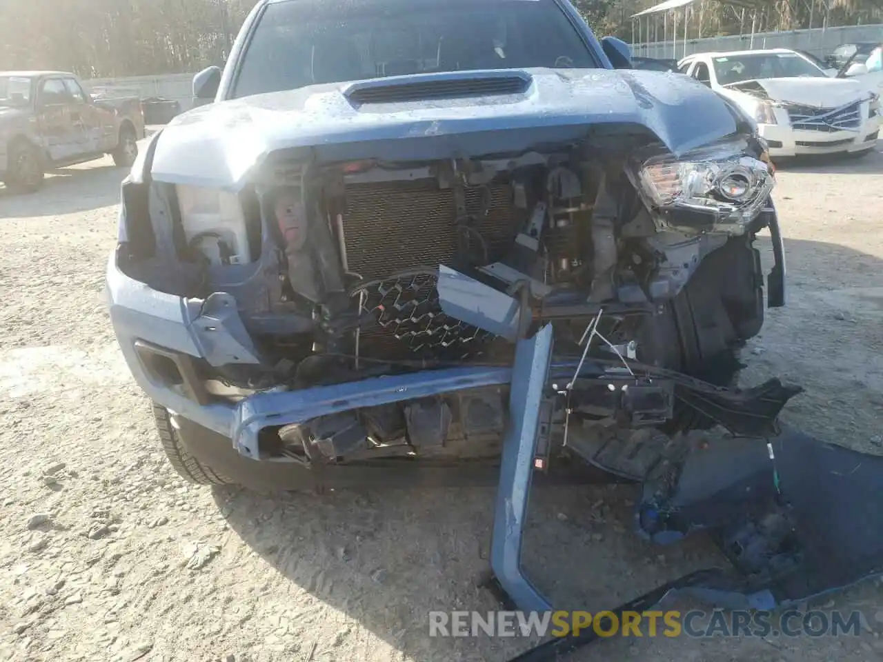 9 Photograph of a damaged car 3TMCZ5AN0KM191722 TOYOTA TACOMA 2019