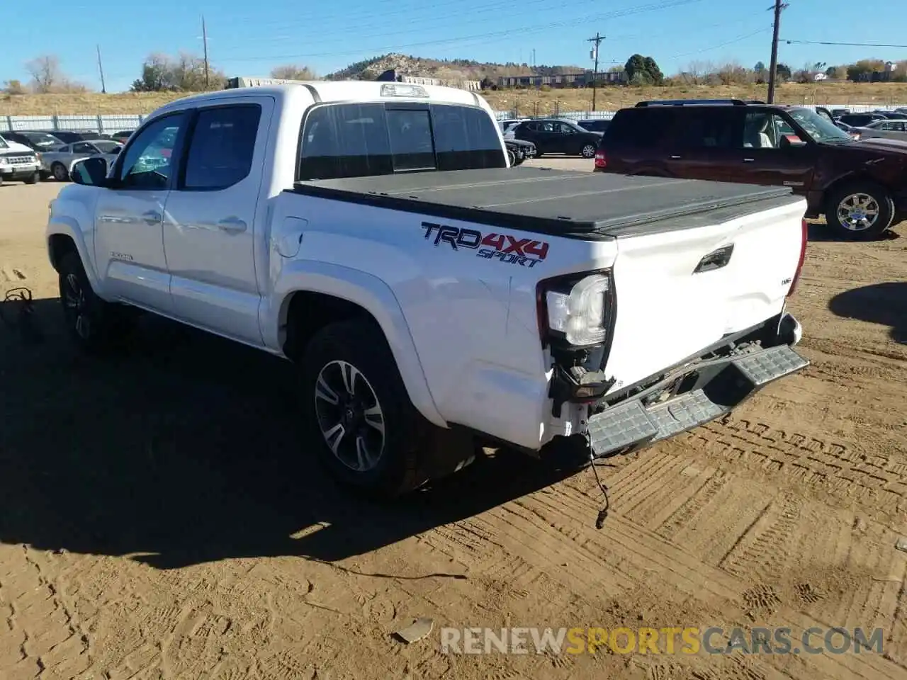 3 Photograph of a damaged car 3TMCZ5AN0KM196080 TOYOTA TACOMA 2019