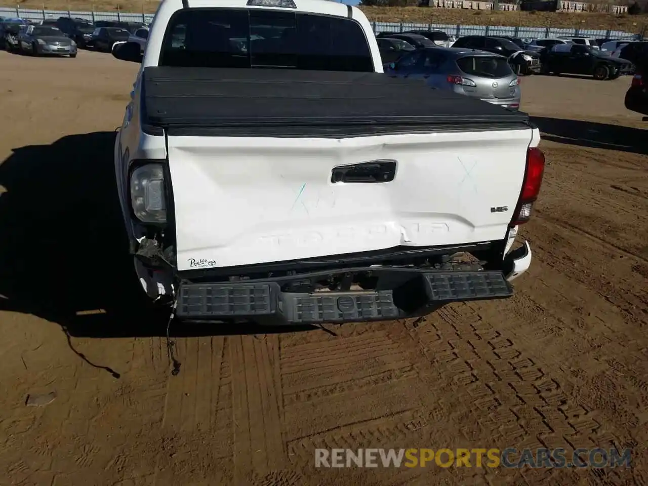 9 Photograph of a damaged car 3TMCZ5AN0KM196080 TOYOTA TACOMA 2019