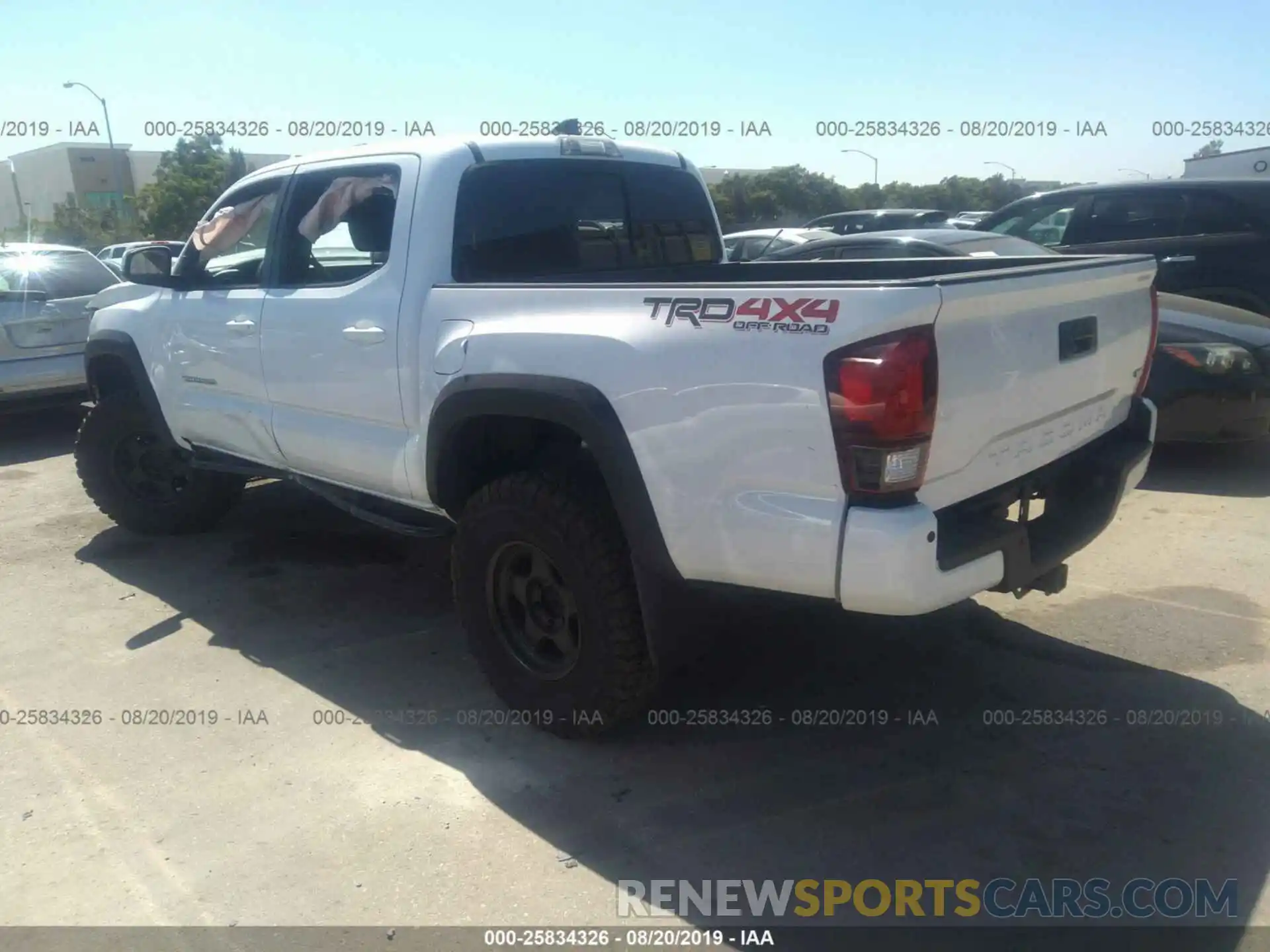 3 Photograph of a damaged car 3TMCZ5AN0KM196368 TOYOTA TACOMA 2019