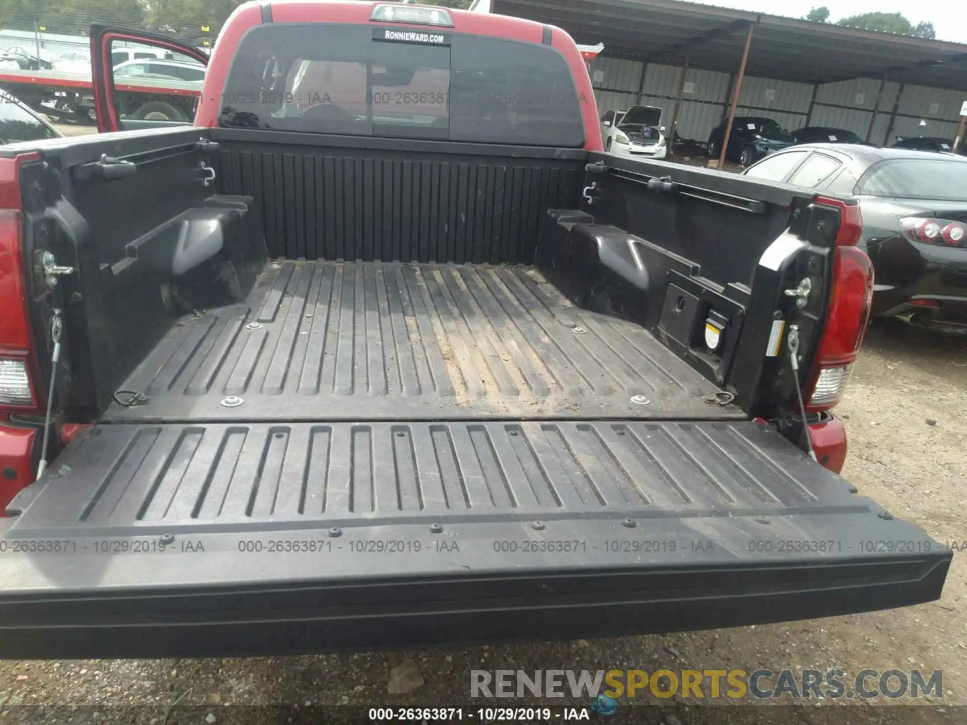 8 Photograph of a damaged car 3TMCZ5AN0KM196807 TOYOTA TACOMA 2019