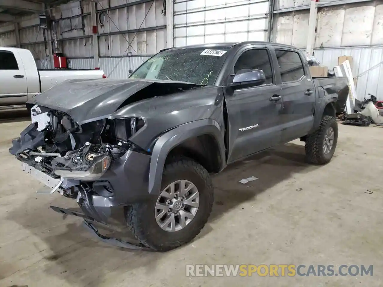 2 Photograph of a damaged car 3TMCZ5AN0KM197424 TOYOTA TACOMA 2019