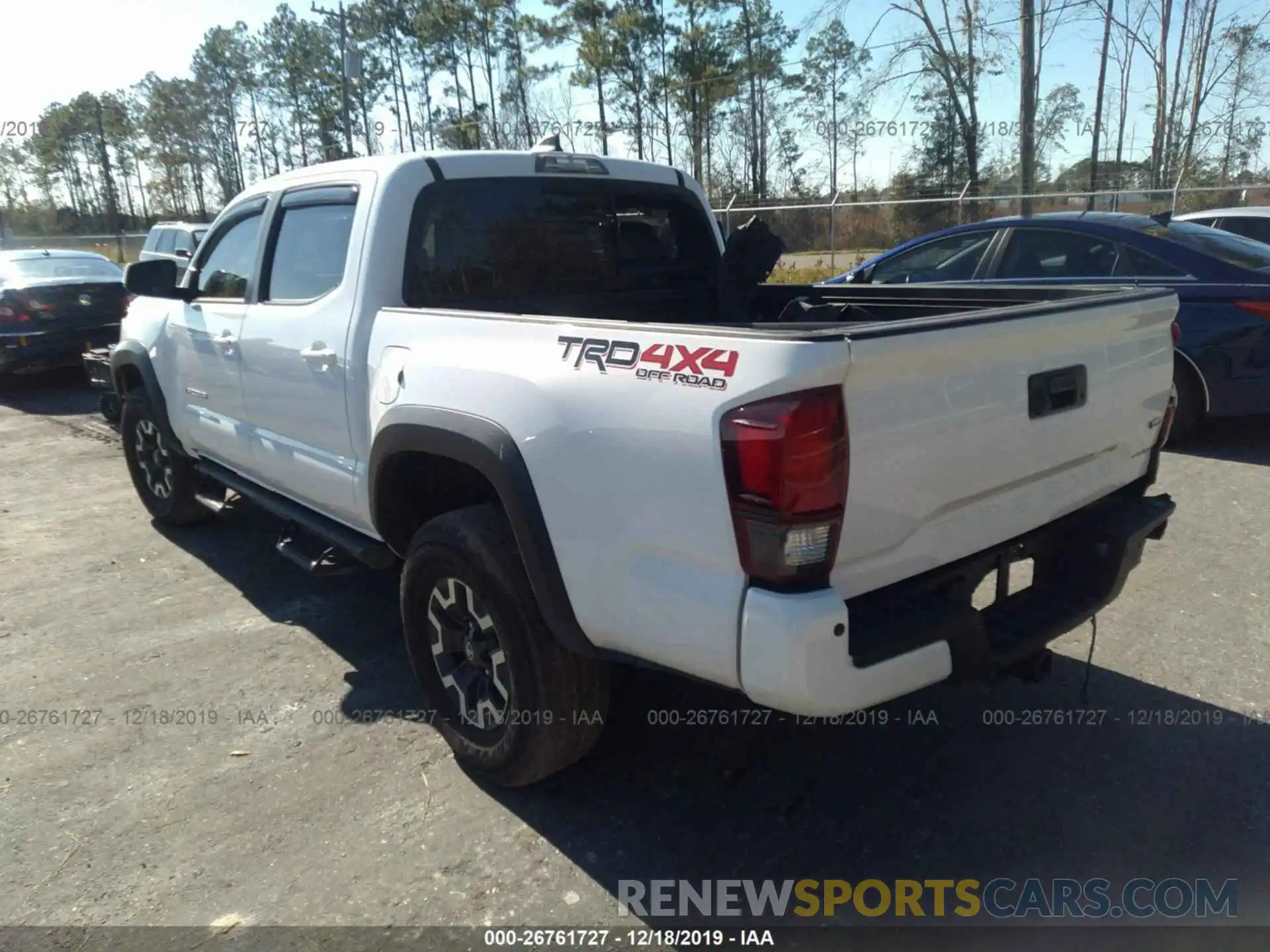 3 Photograph of a damaged car 3TMCZ5AN0KM199822 TOYOTA TACOMA 2019