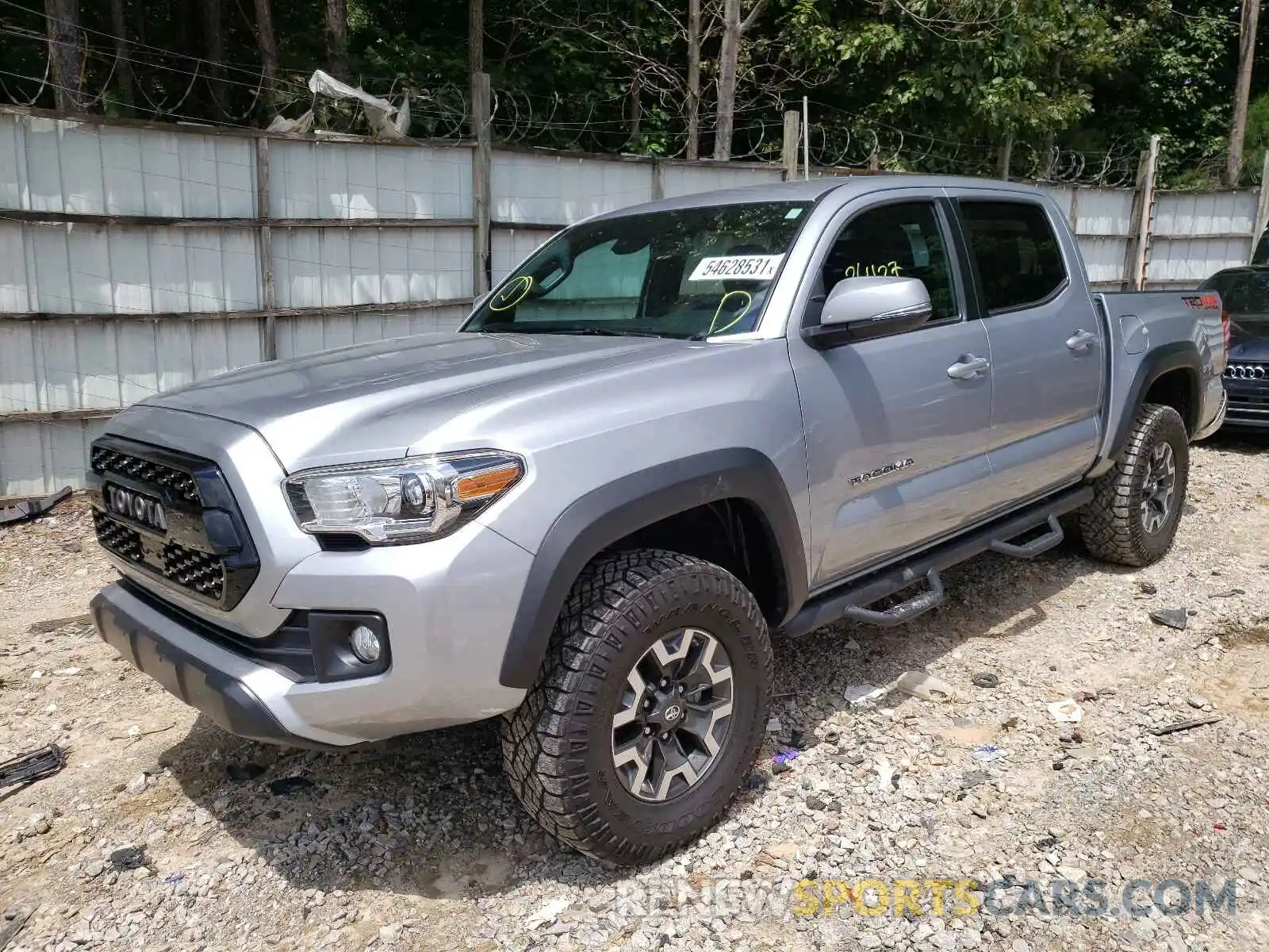 2 Photograph of a damaged car 3TMCZ5AN0KM203724 TOYOTA TACOMA 2019