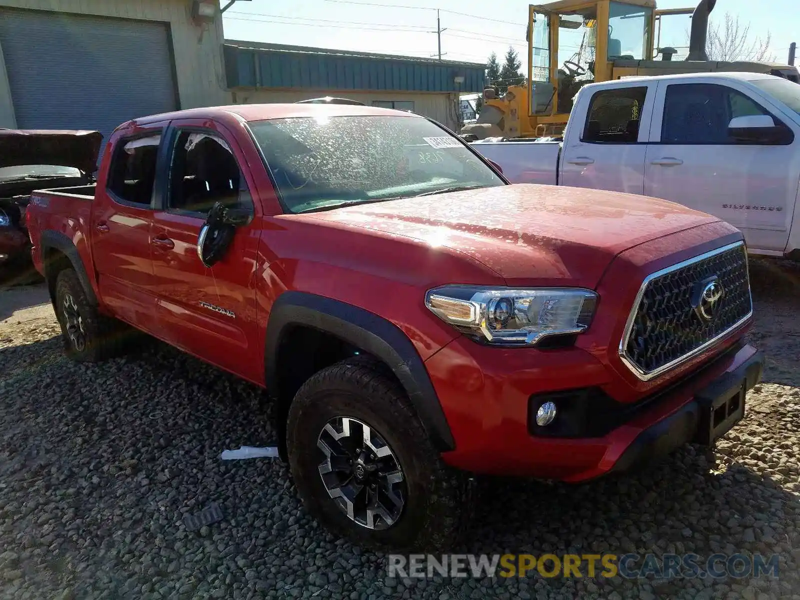 1 Photograph of a damaged car 3TMCZ5AN0KM206915 TOYOTA TACOMA 2019