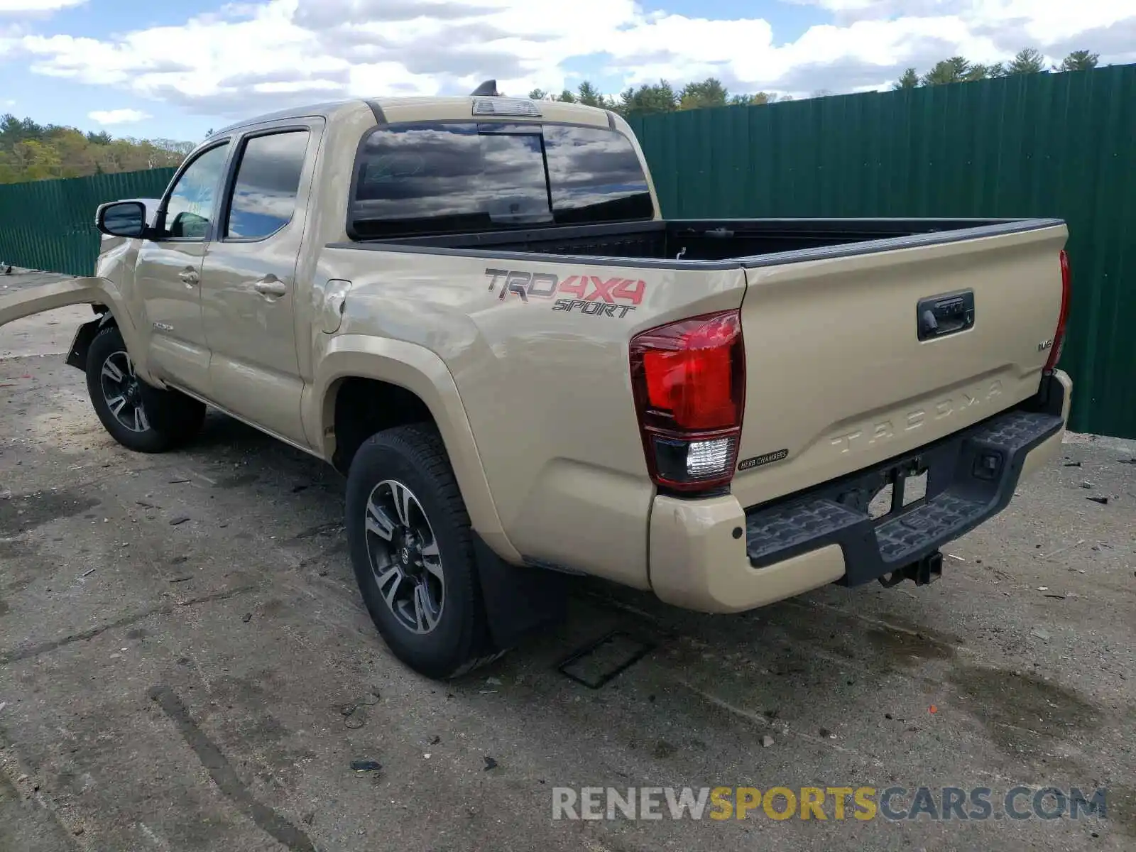 3 Photograph of a damaged car 3TMCZ5AN0KM207529 TOYOTA TACOMA 2019