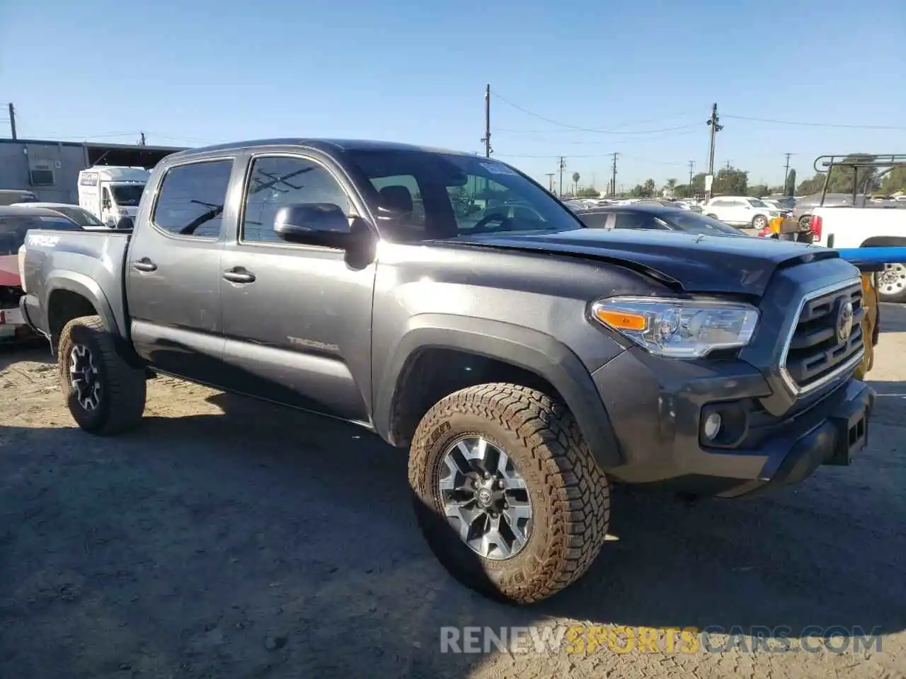 1 Photograph of a damaged car 3TMCZ5AN0KM209359 TOYOTA TACOMA 2019