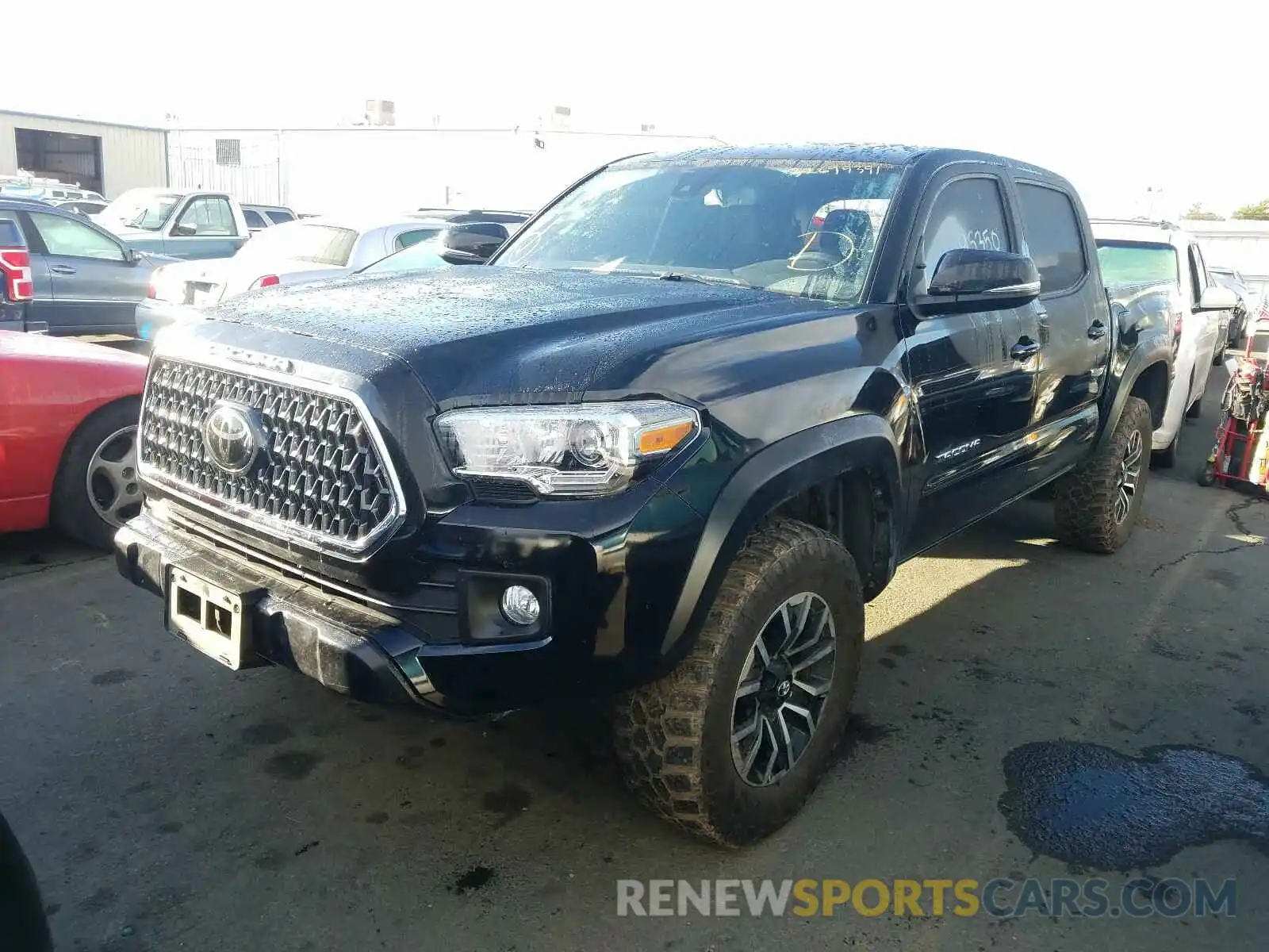 2 Фотография поврежденного автомобиля 3TMCZ5AN0KM209507 TOYOTA TACOMA 2019